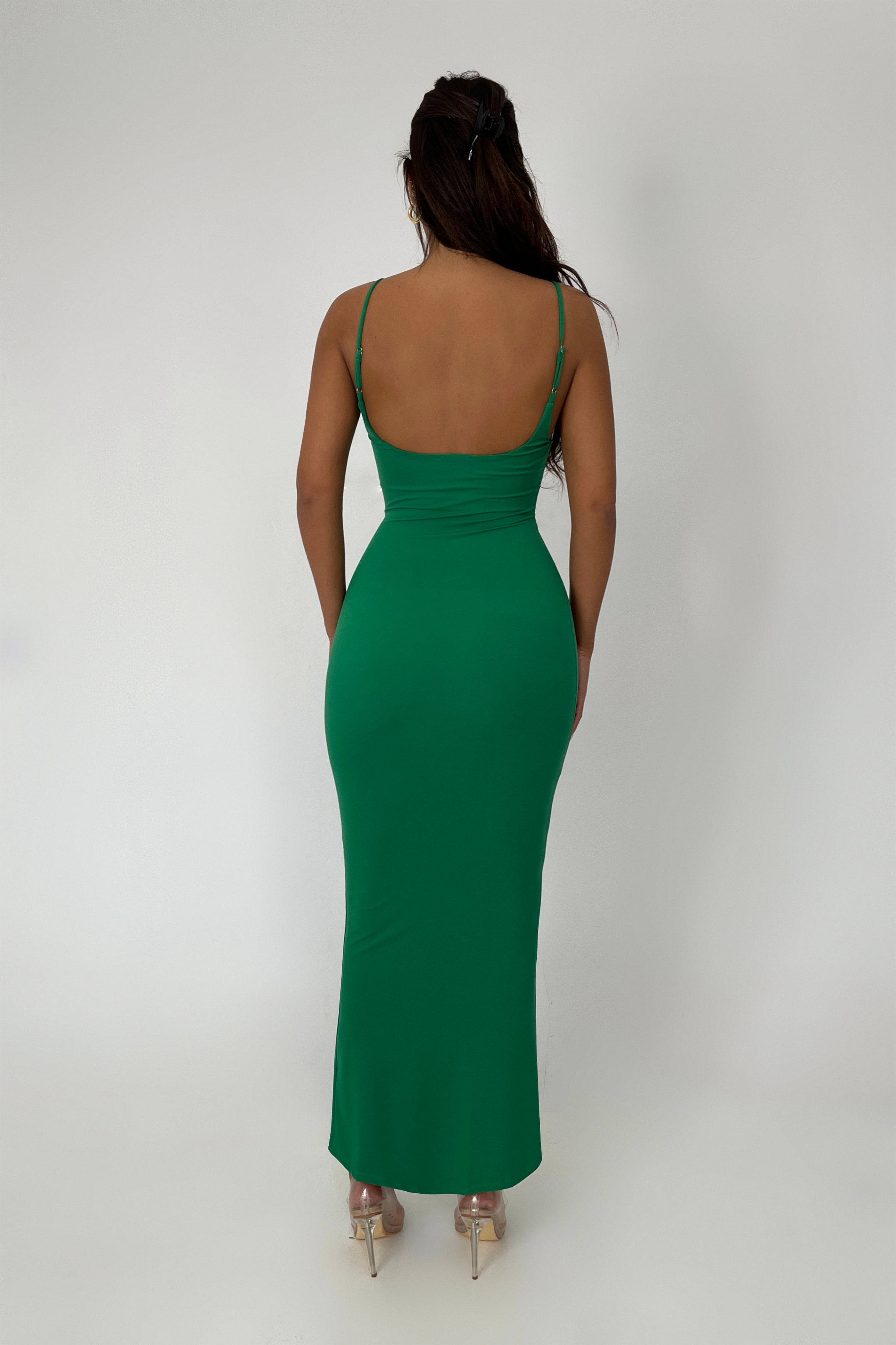 Nelia Green Dress