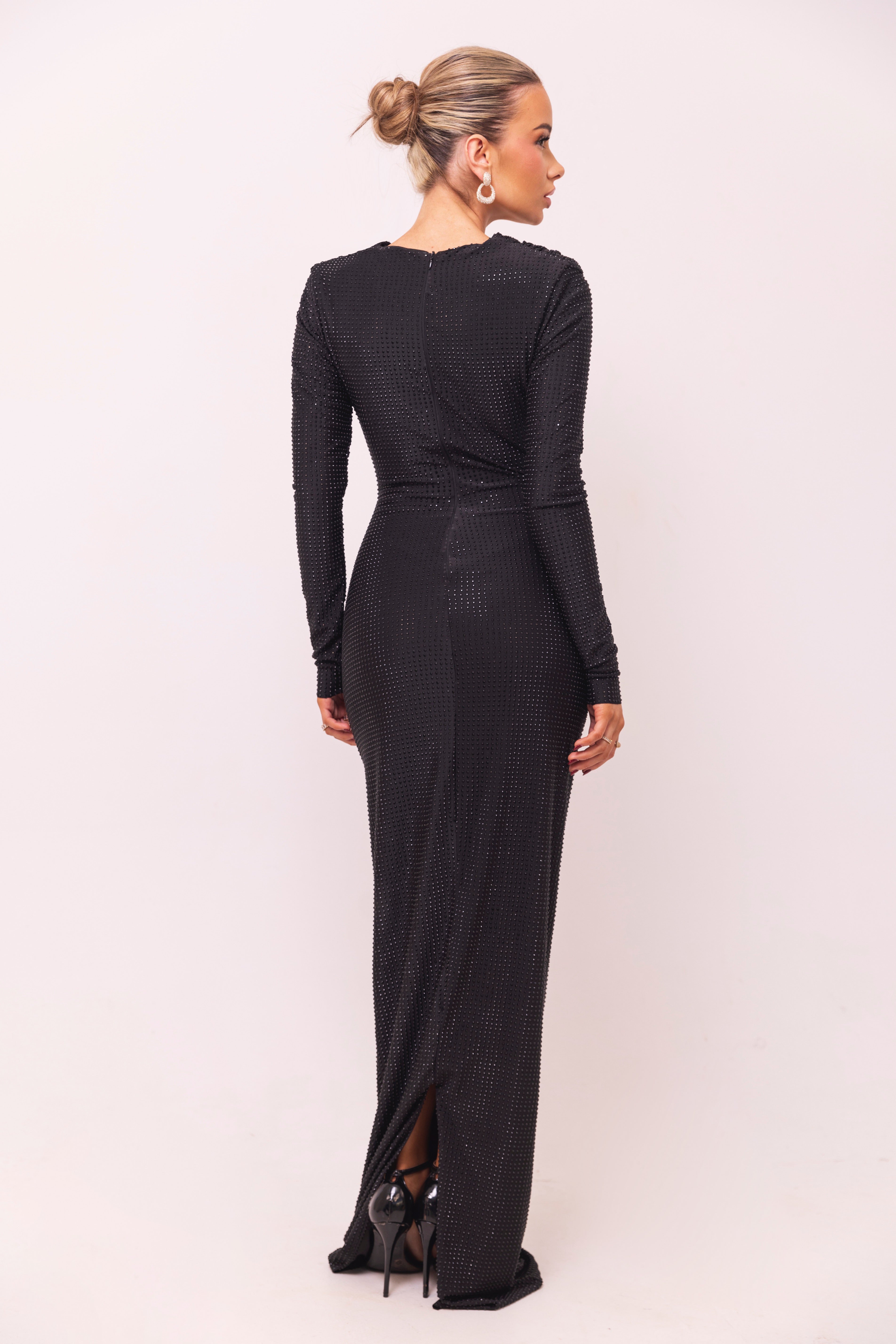 Elegant Black Evening Gown