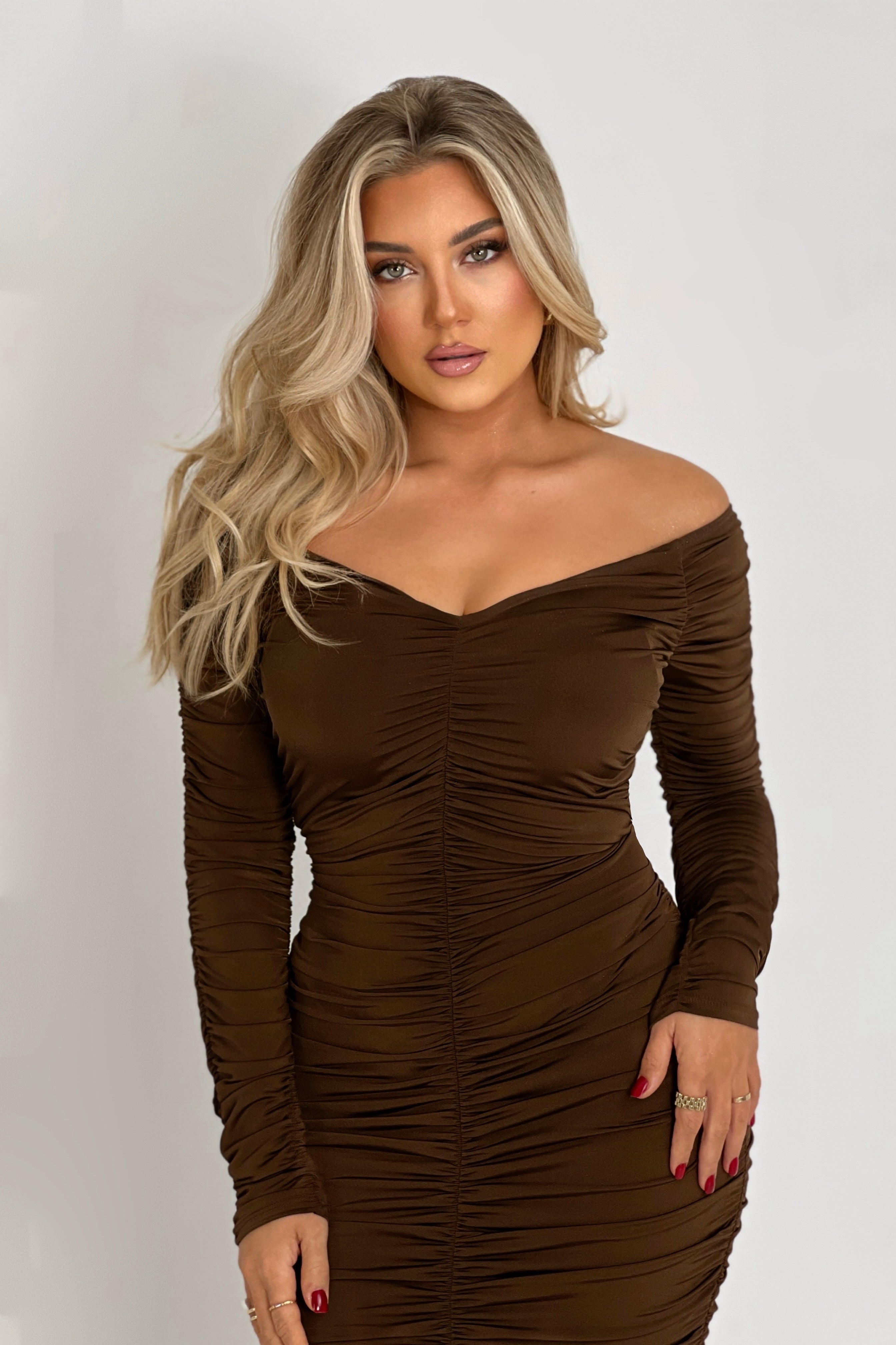 Anabelle Chocolate Dress