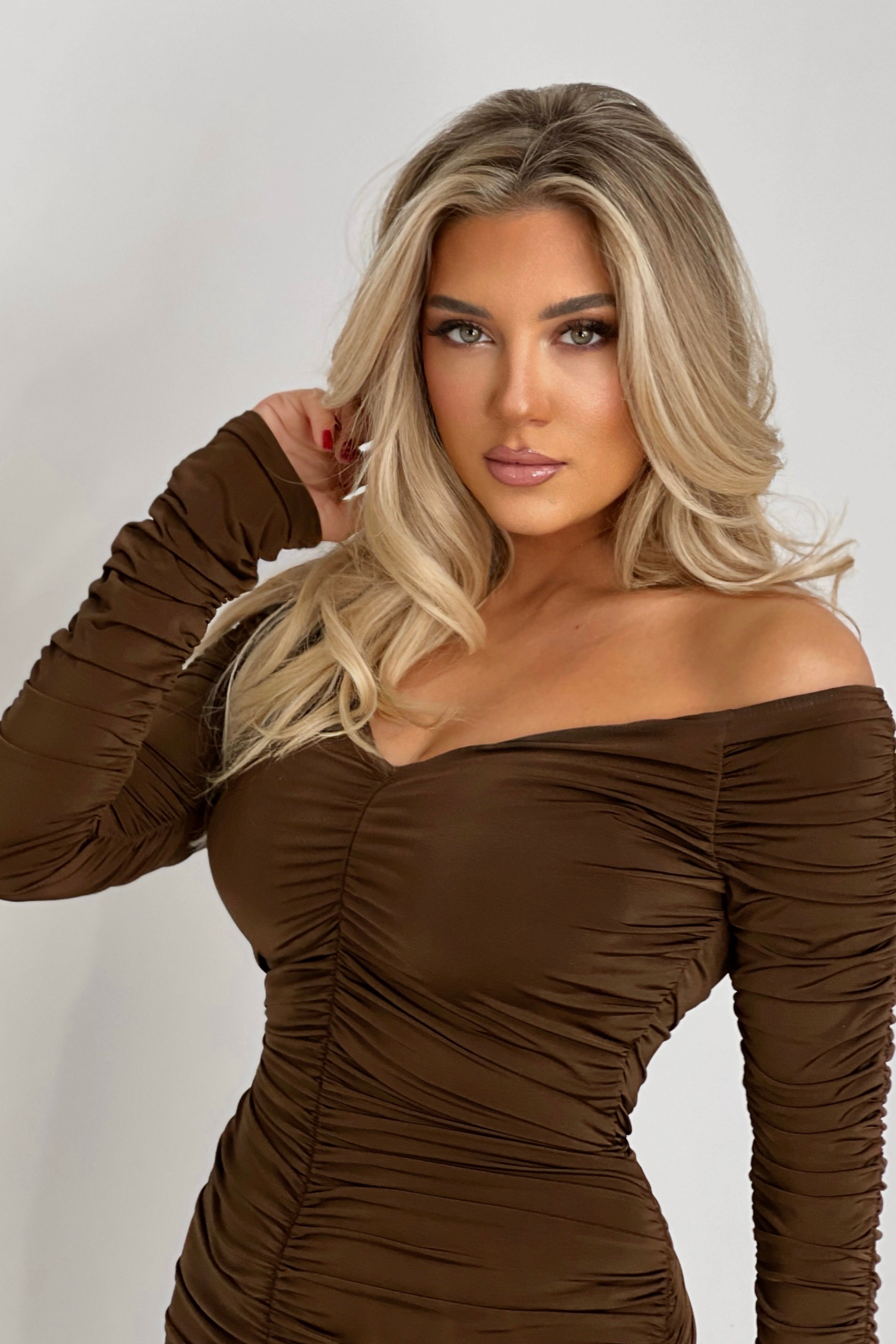 Anabelle Chocolate Dress