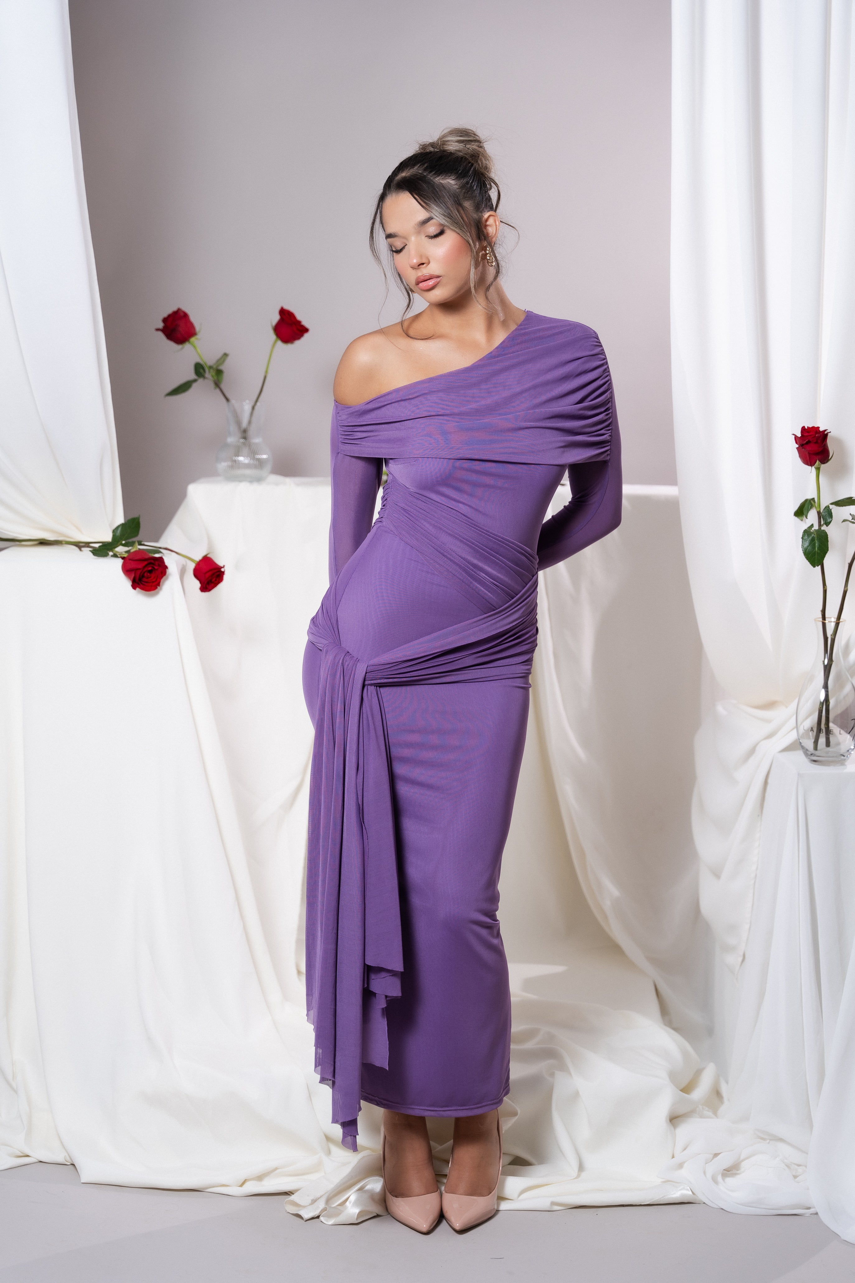 Anessa Purple Dress