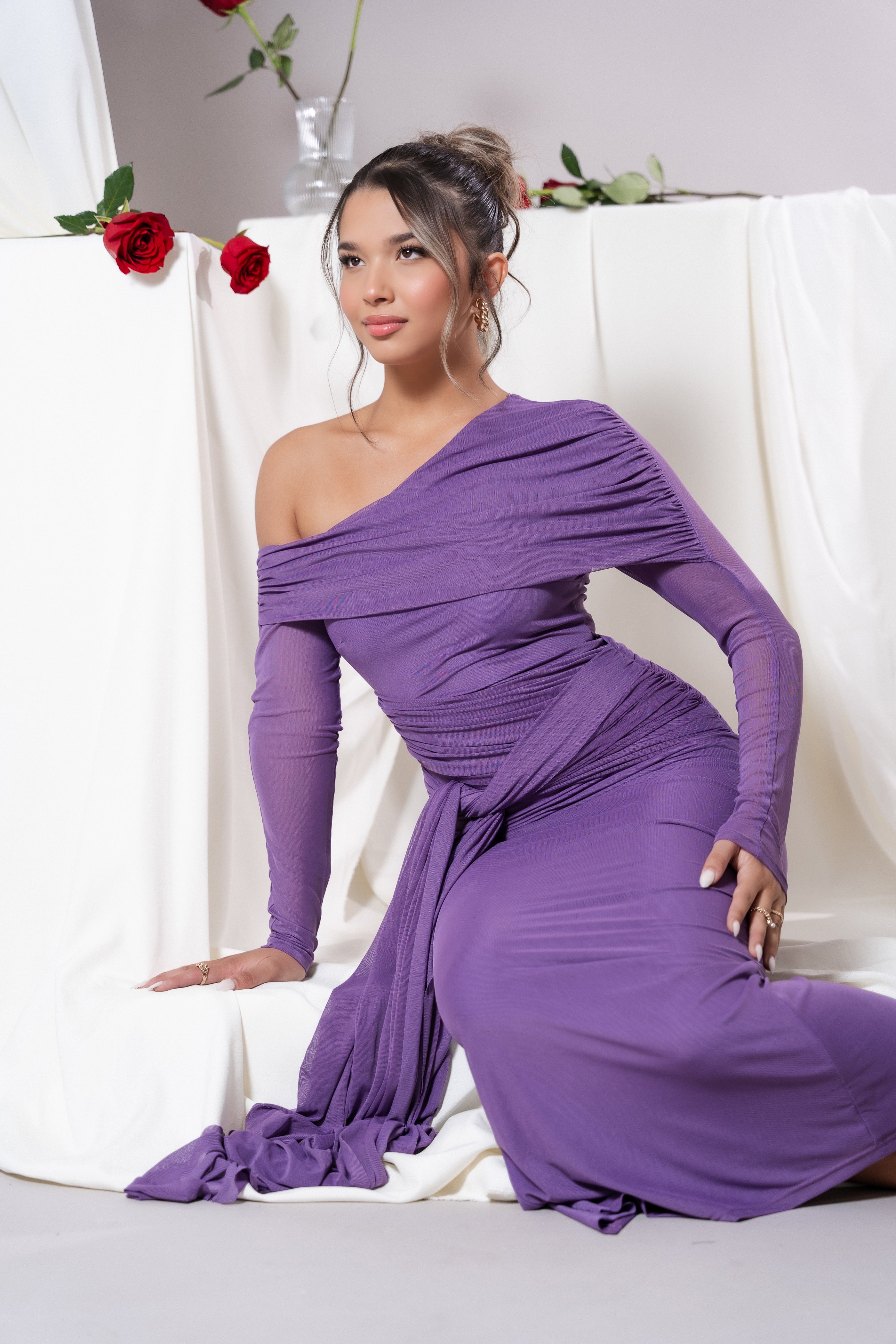 Anessa Purple Dress