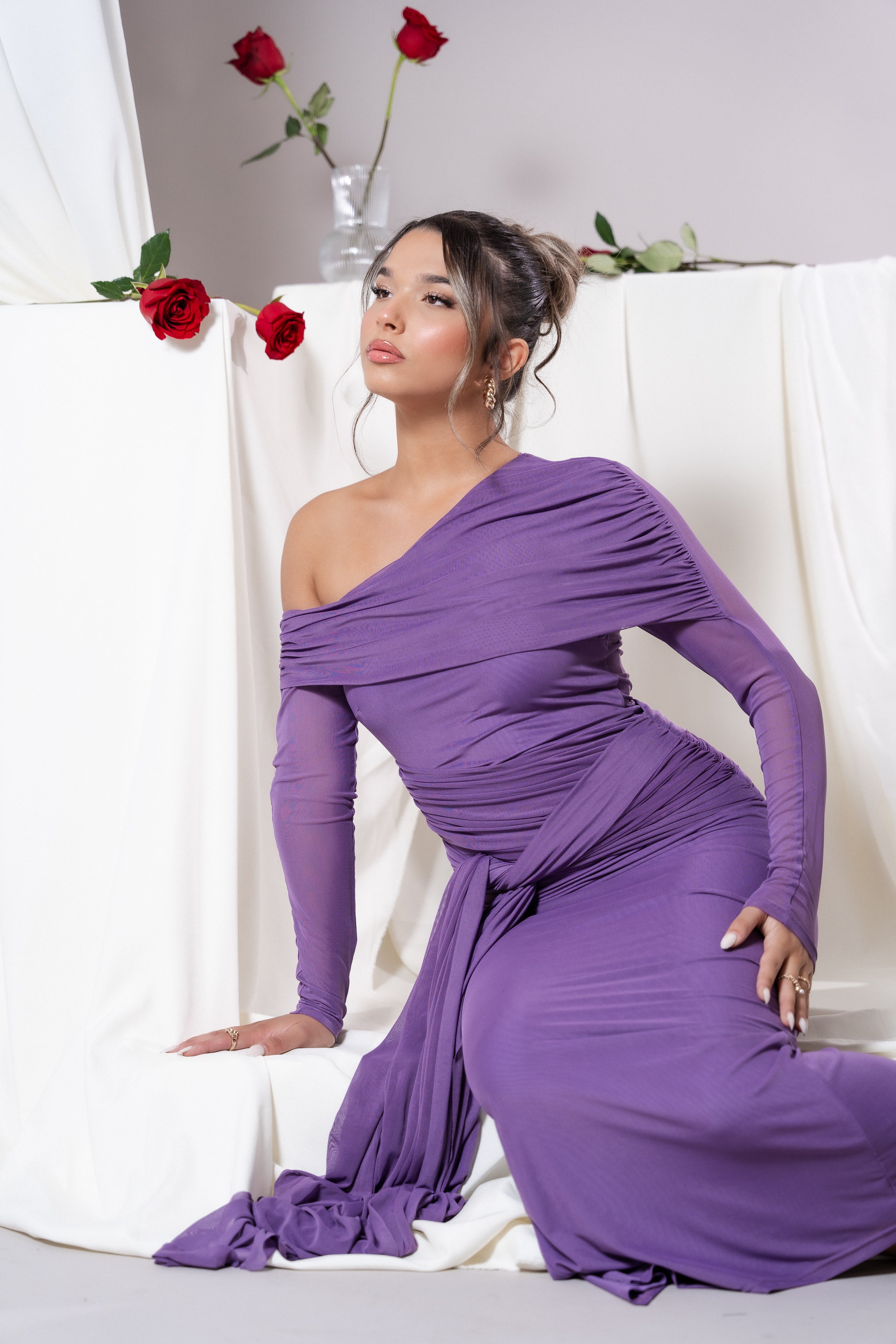 Anessa Purple Dress