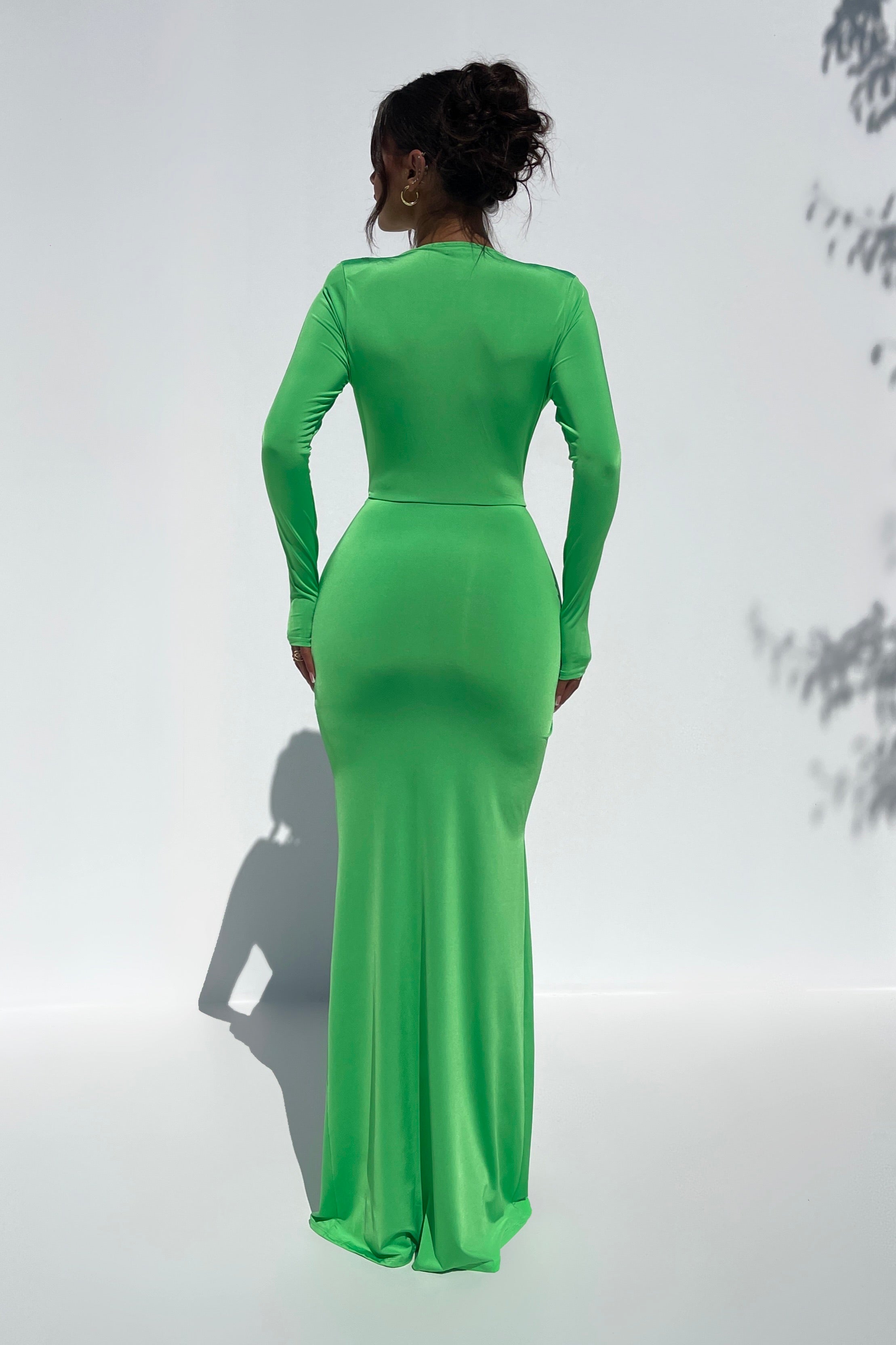Aryaa Green Dress
