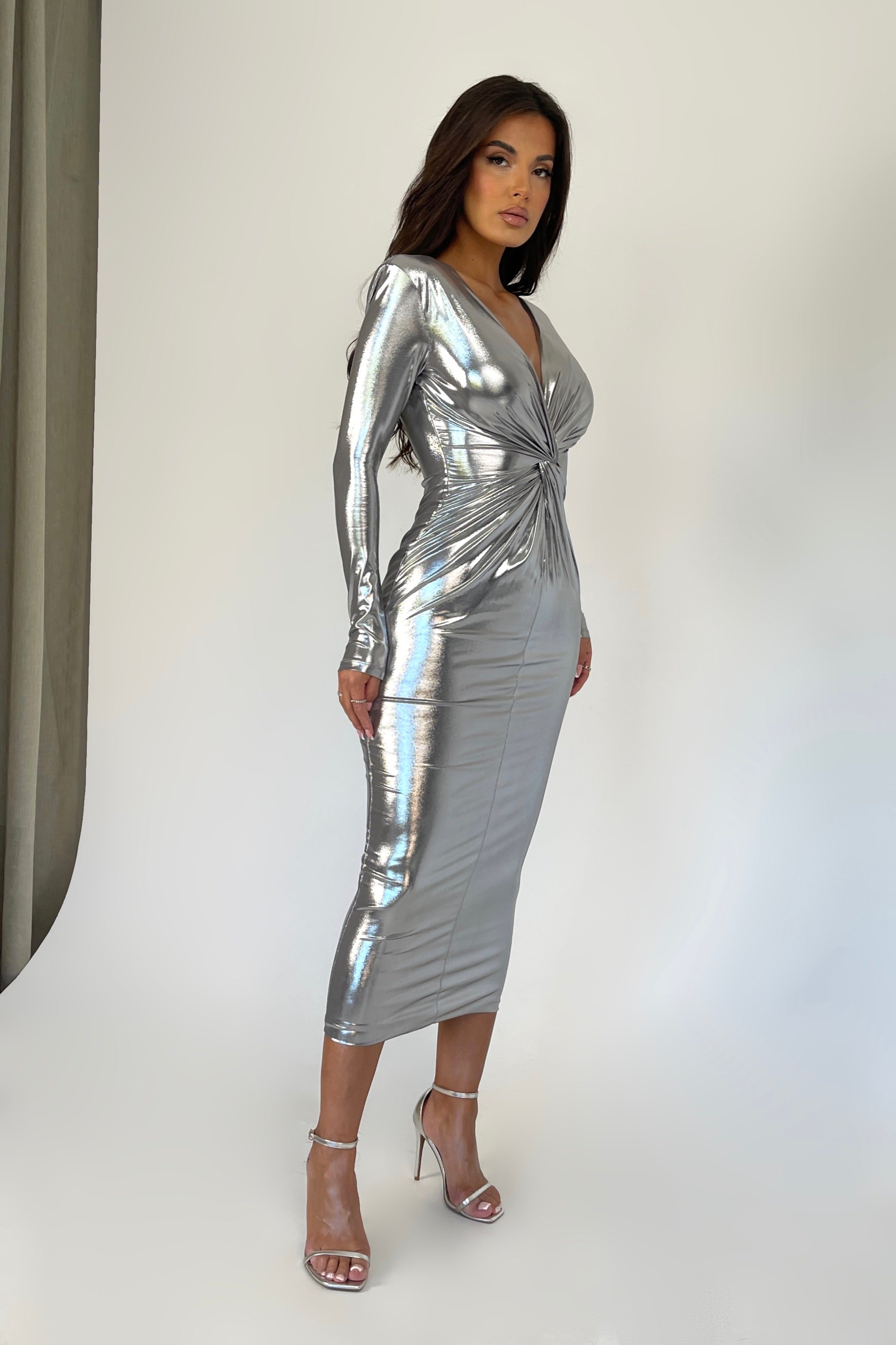 Azura Silver Dress