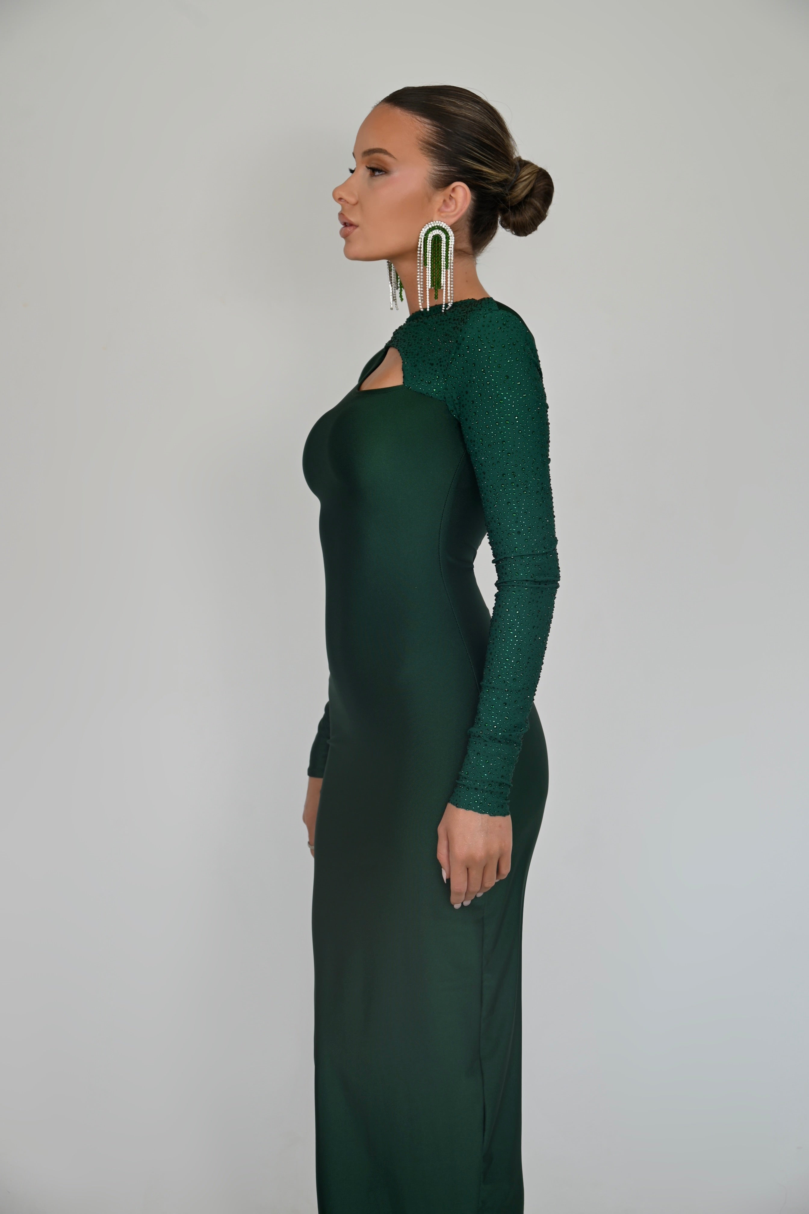 Boena Emerald Dress