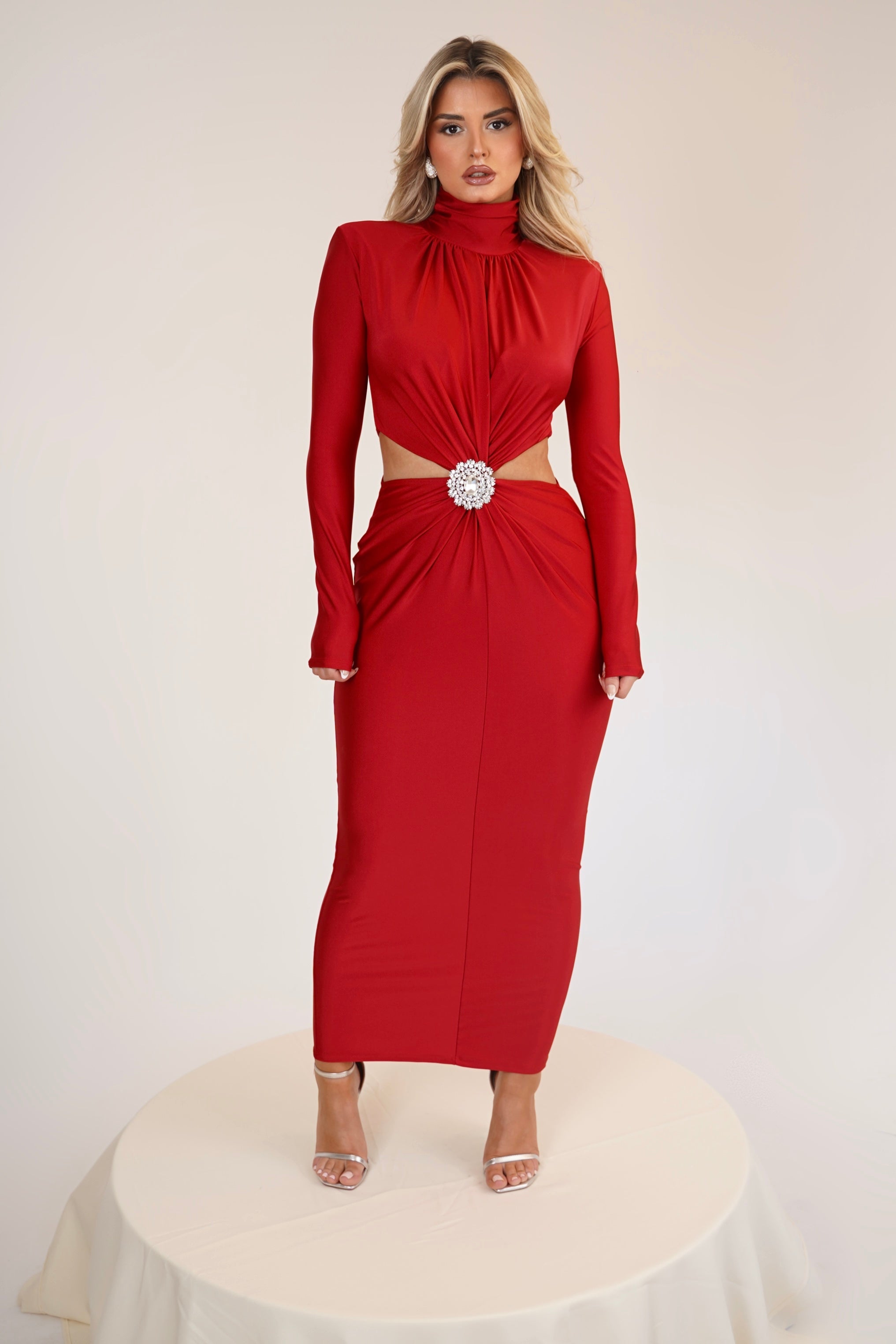Cecilia Red Dress