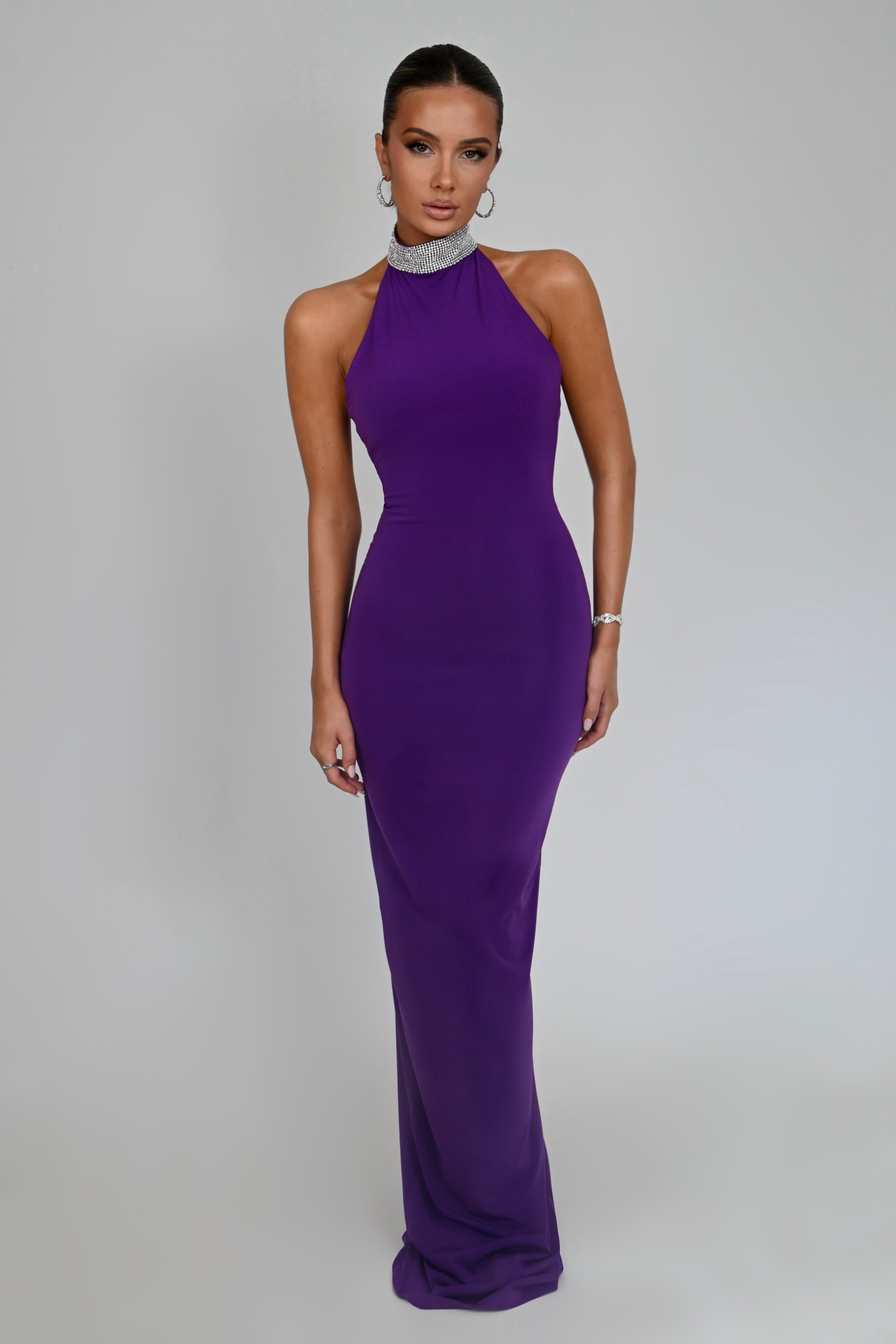 Celine Purple Dress