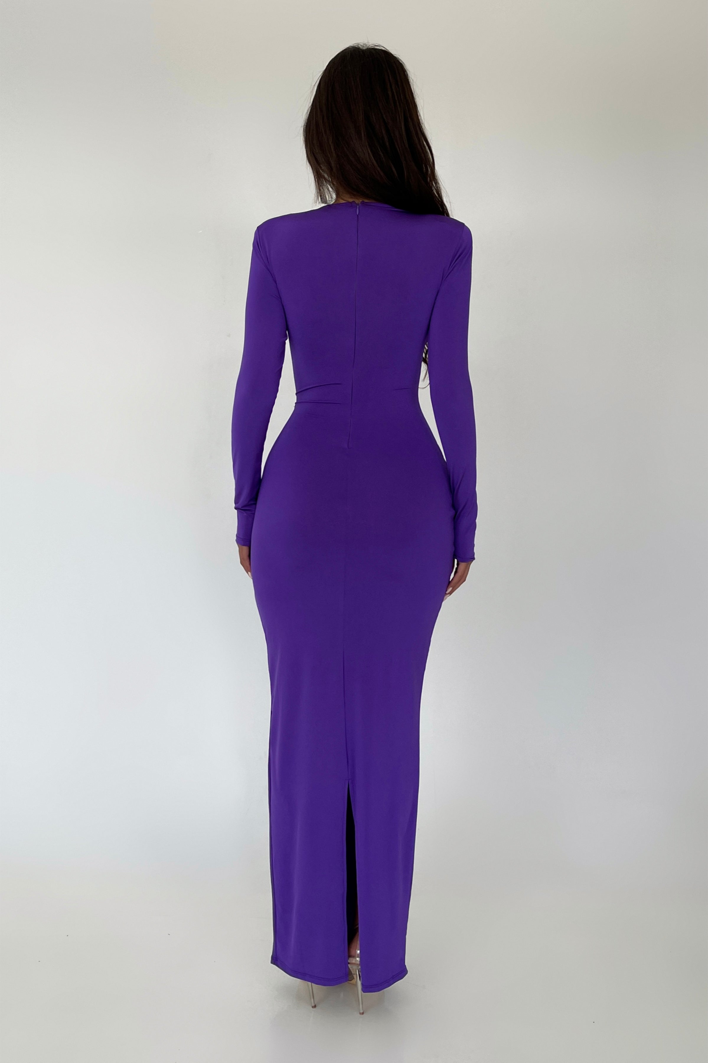 Delea Grape Dress