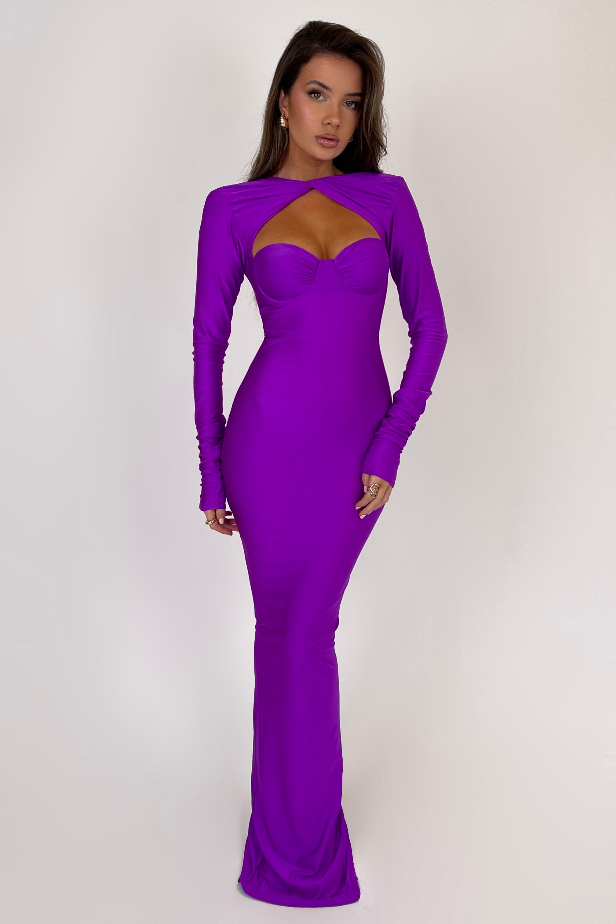 Eleia Purple Dress