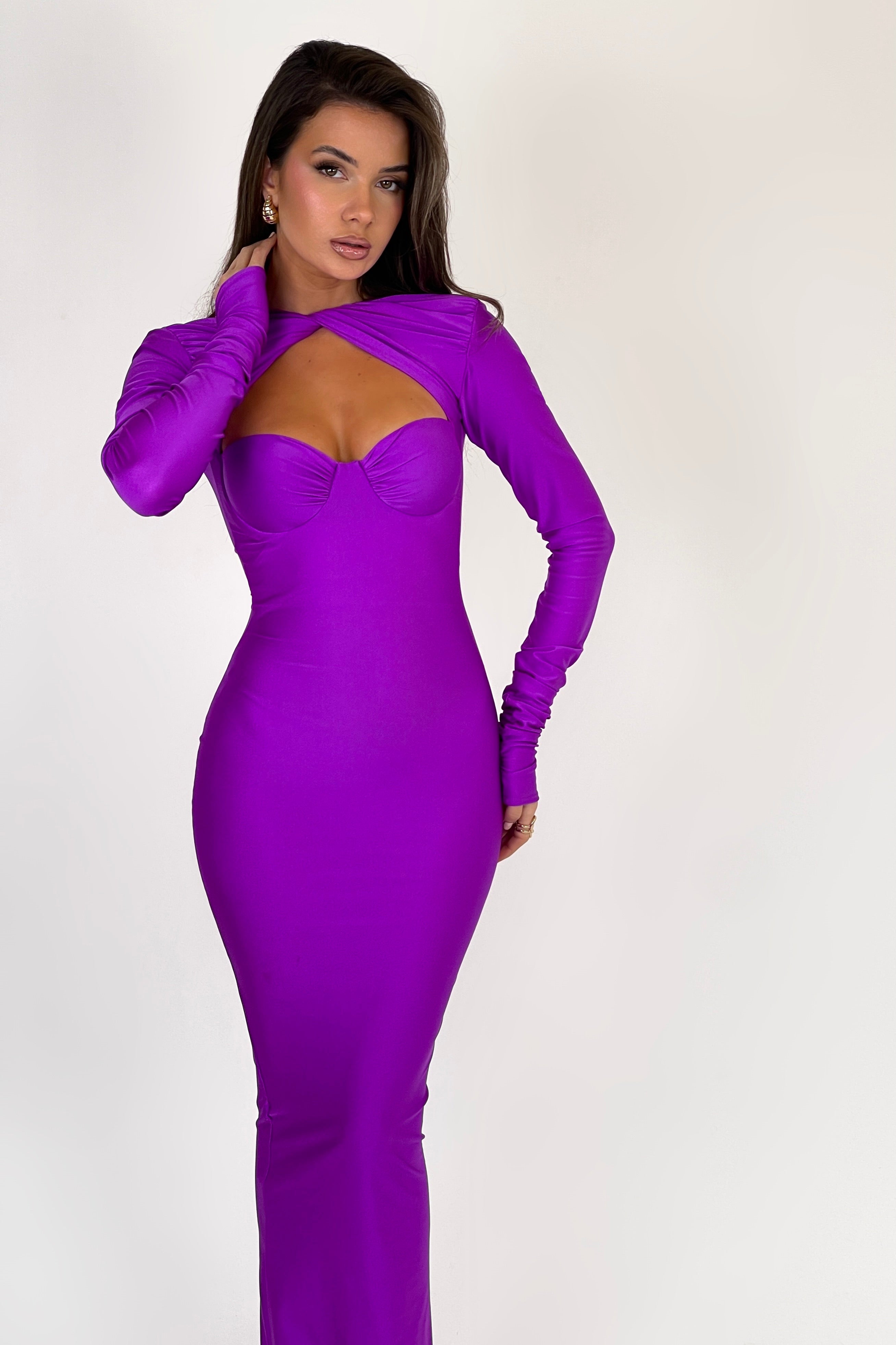 Eleia Purple Dress