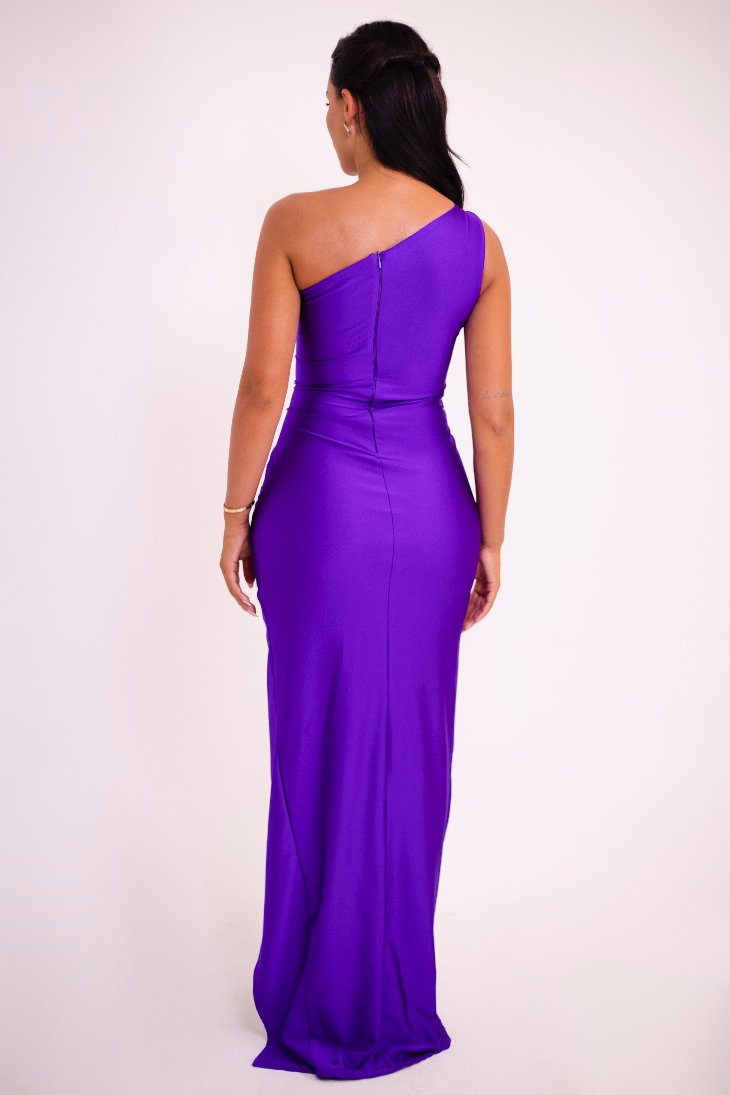 Elsia Purple Dress