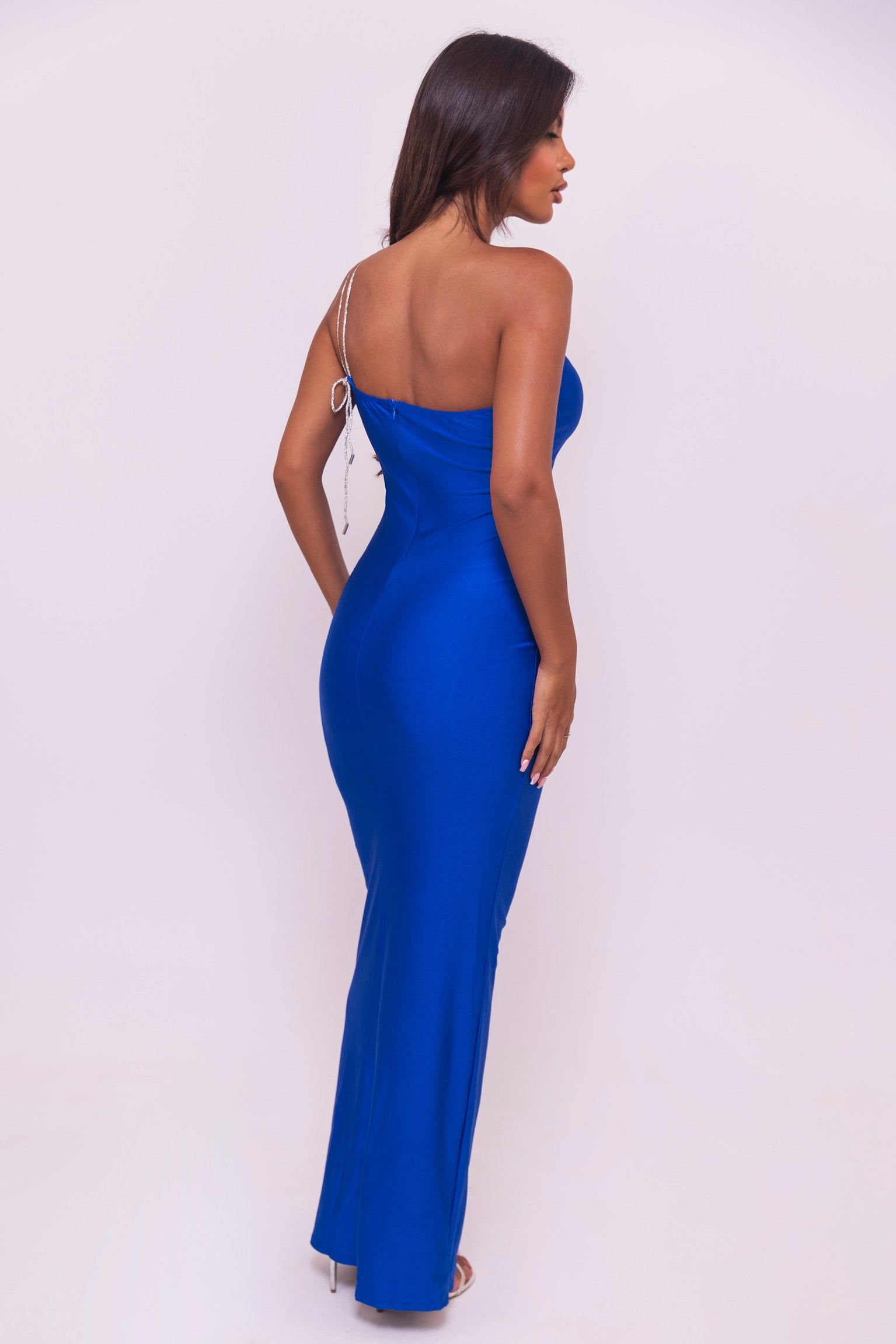 Evelina Royal Blue Dress