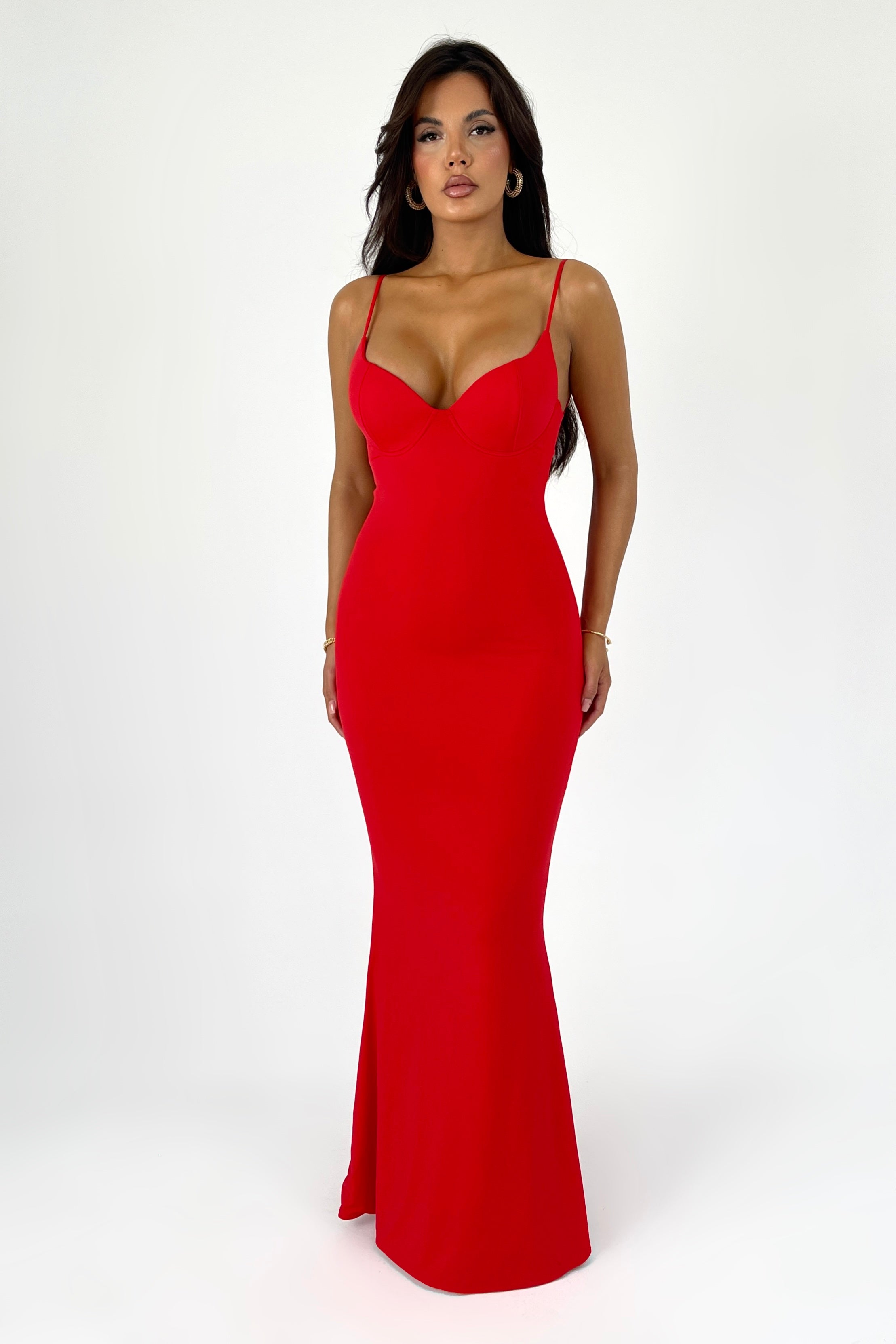 Fina Red Dress