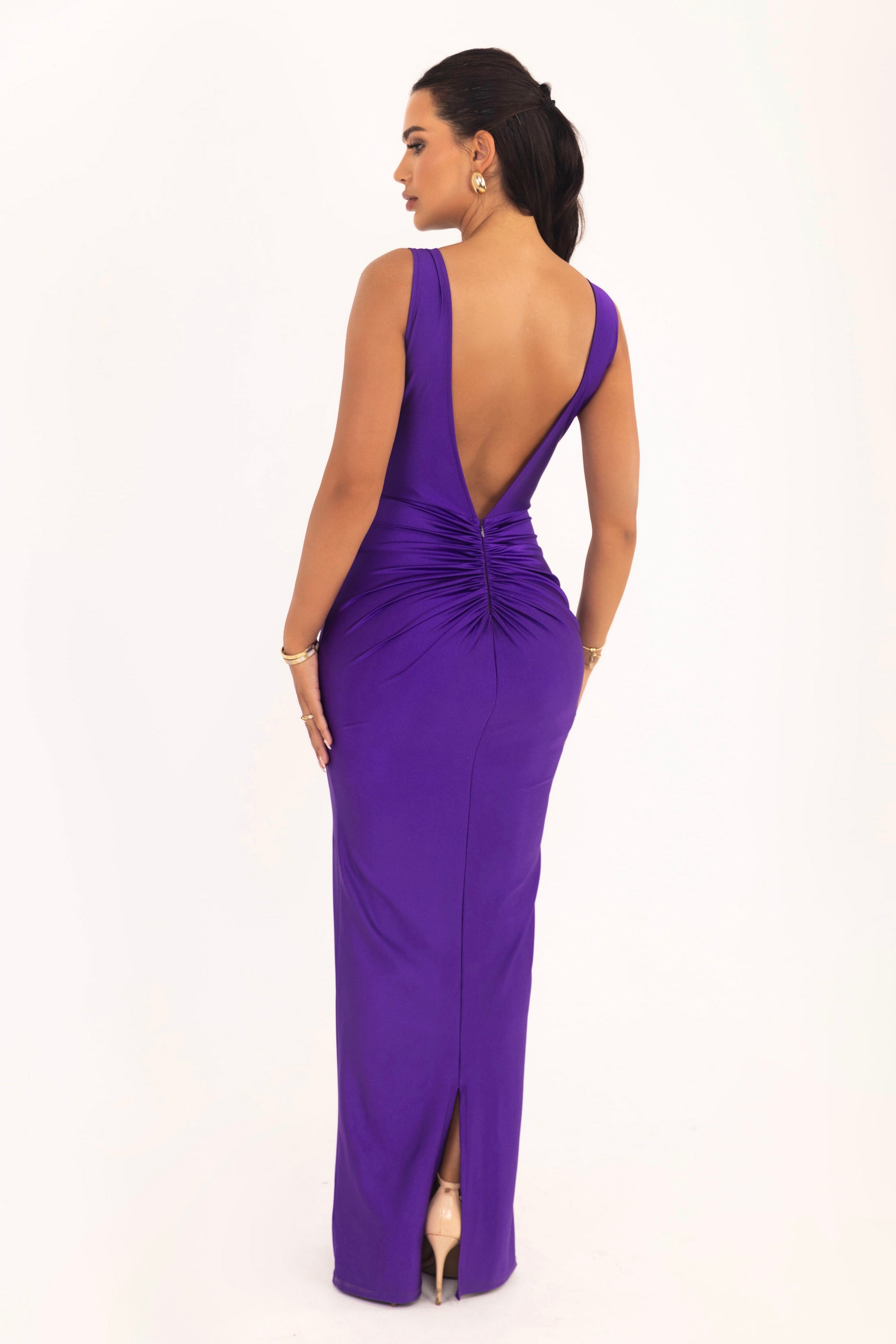 Fionne Purple Dress