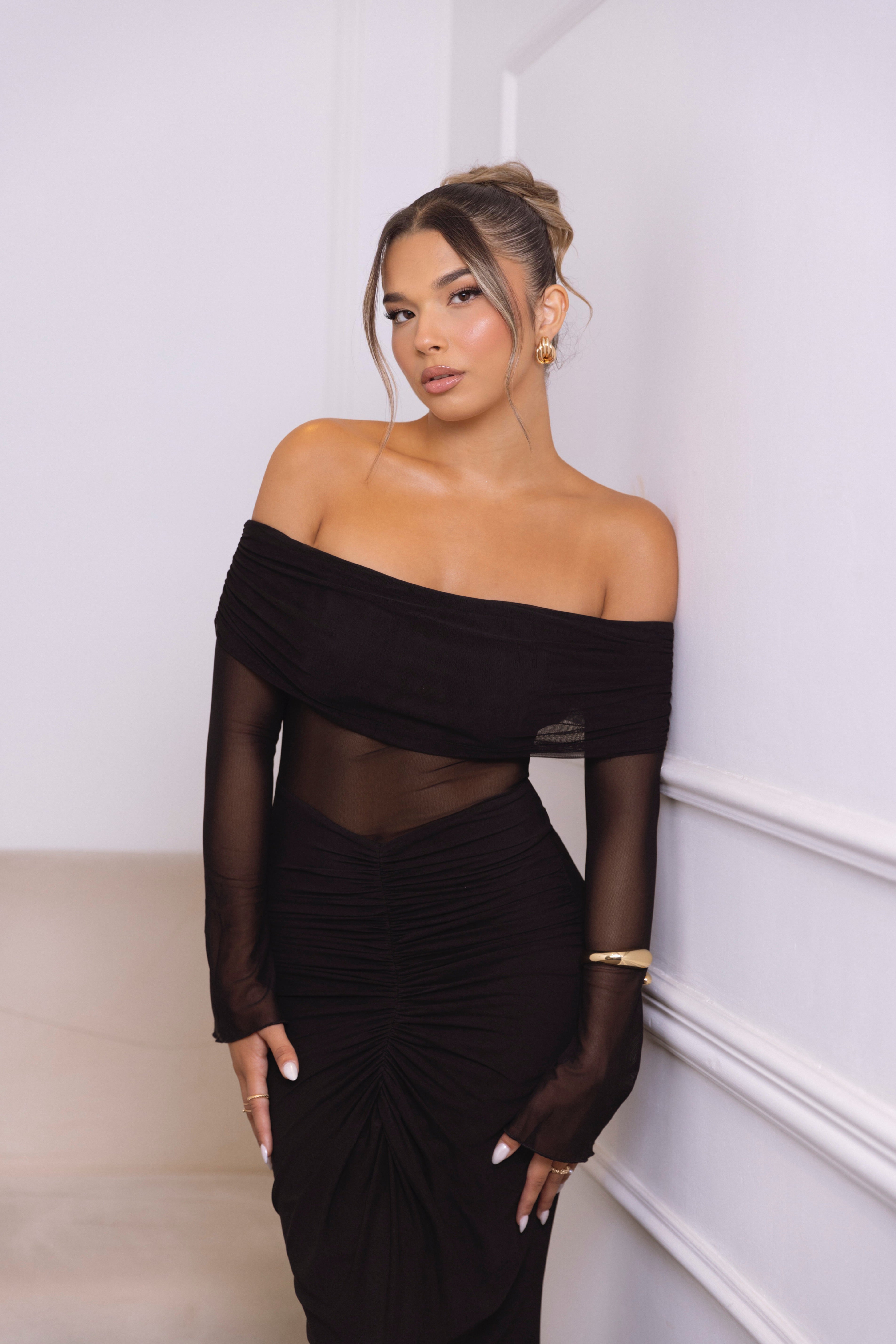 Fiorella Black Dress