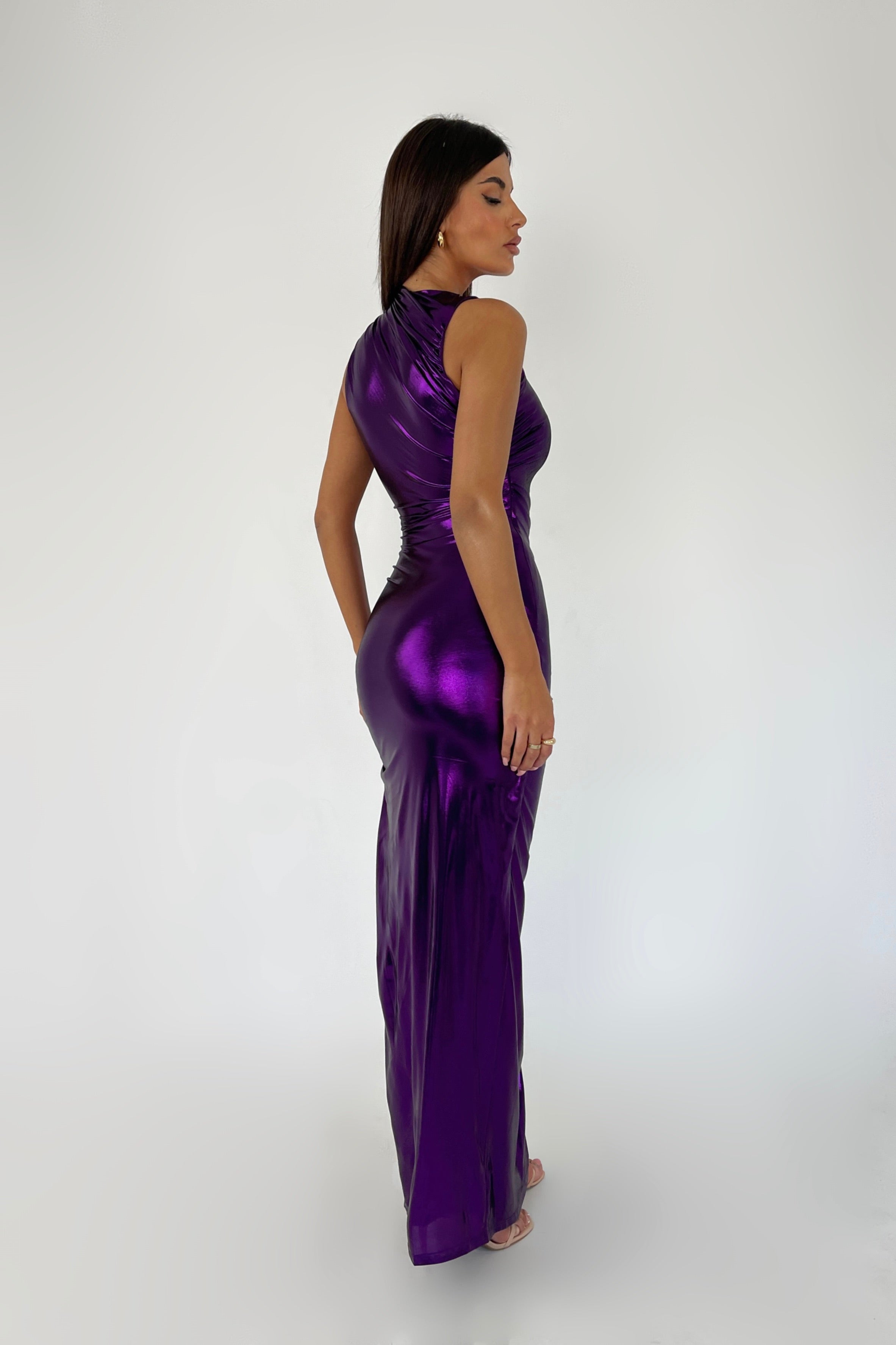Marisol Purple Dress