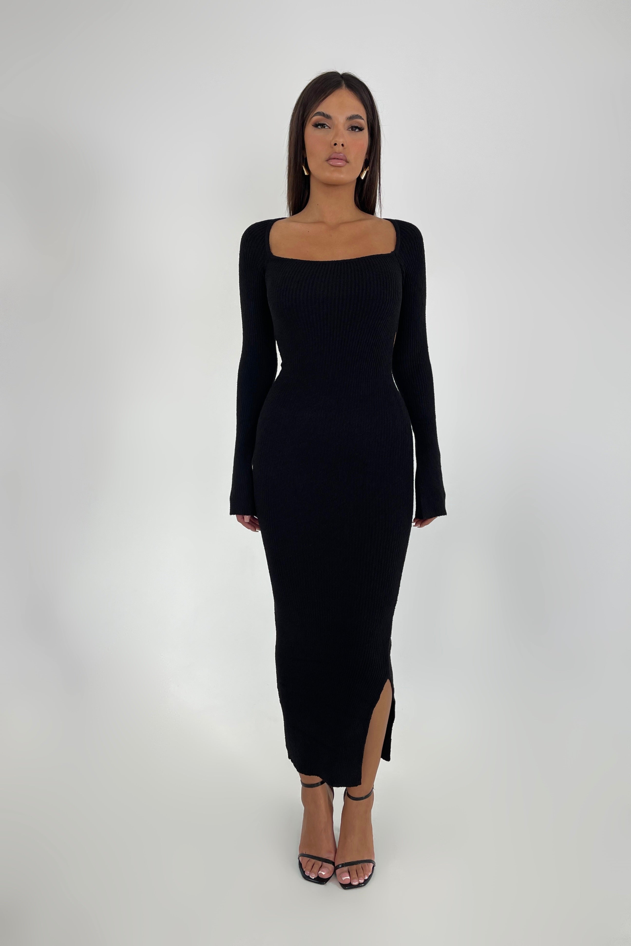 Maline Black Dress