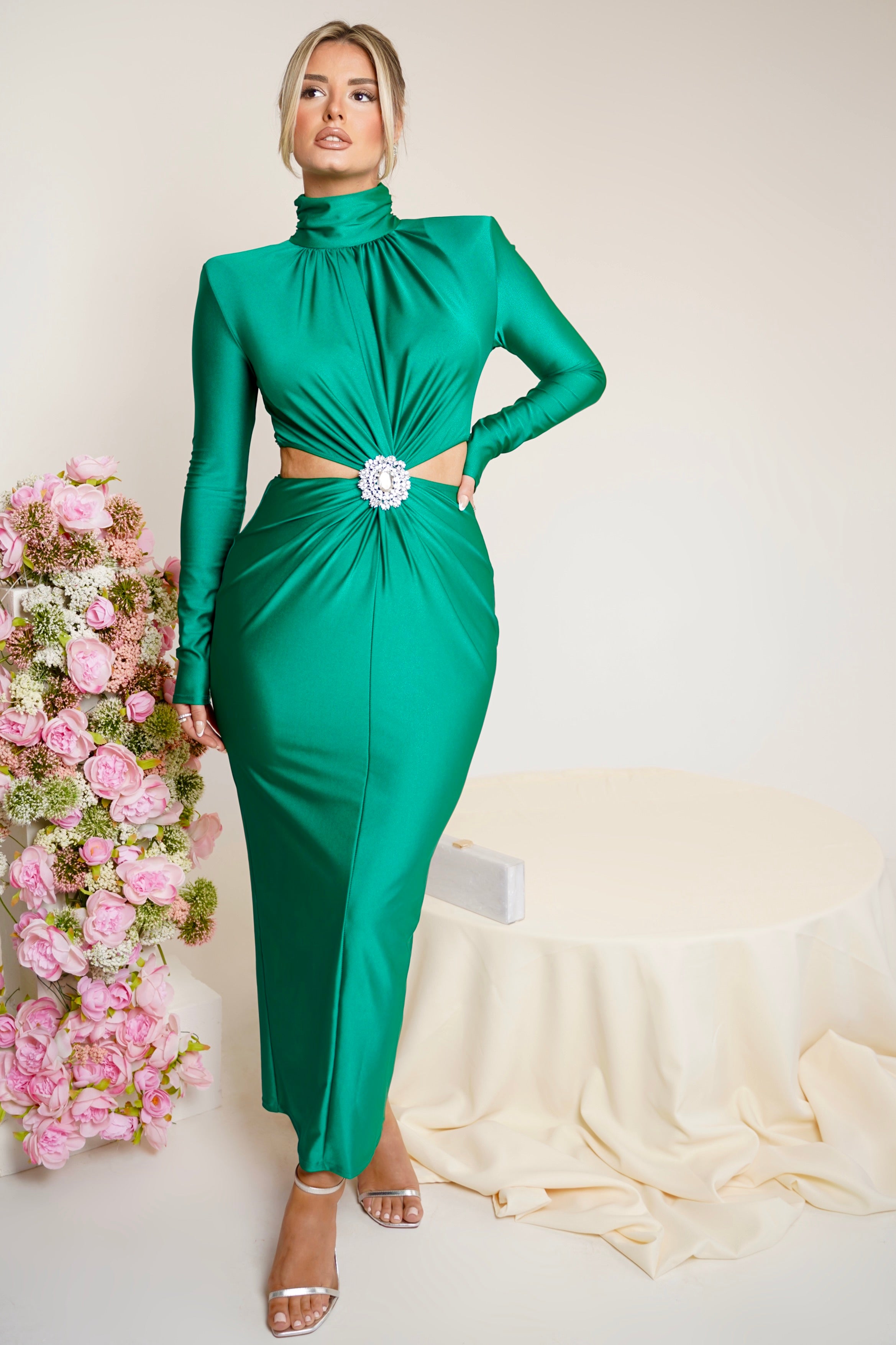 Cecilia Green Dress