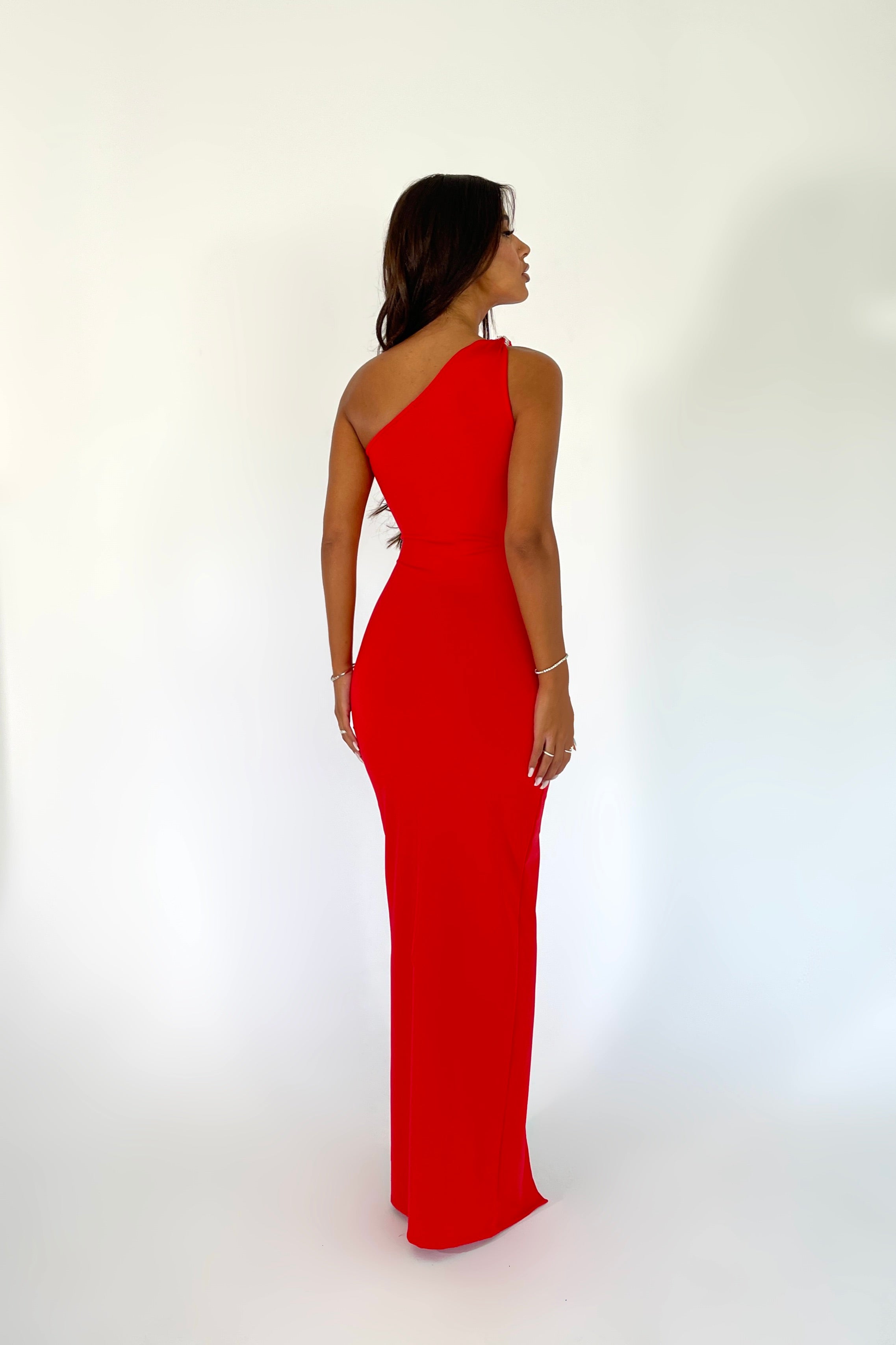 Selene Hot Red Dress