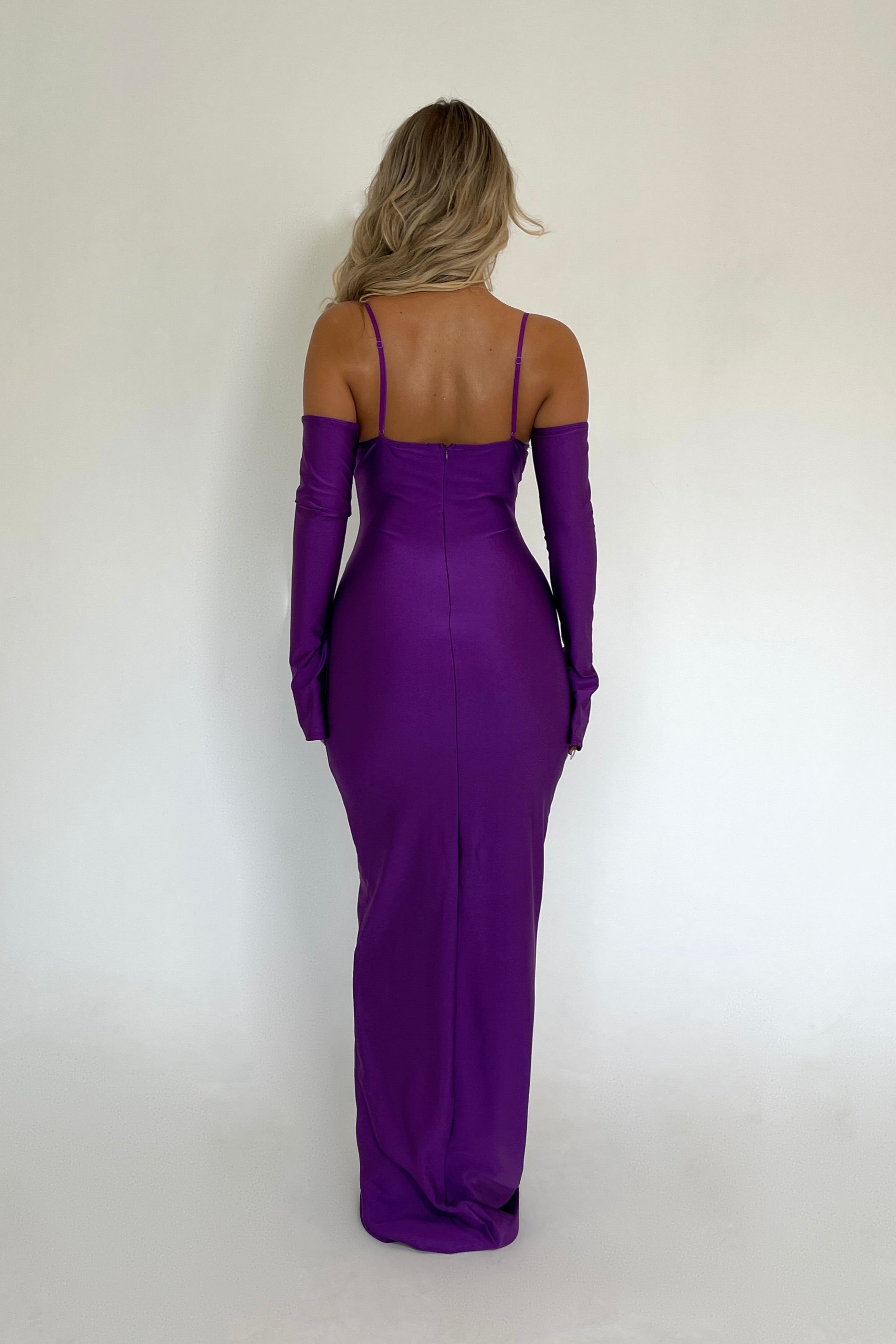Sarah Purple Dress