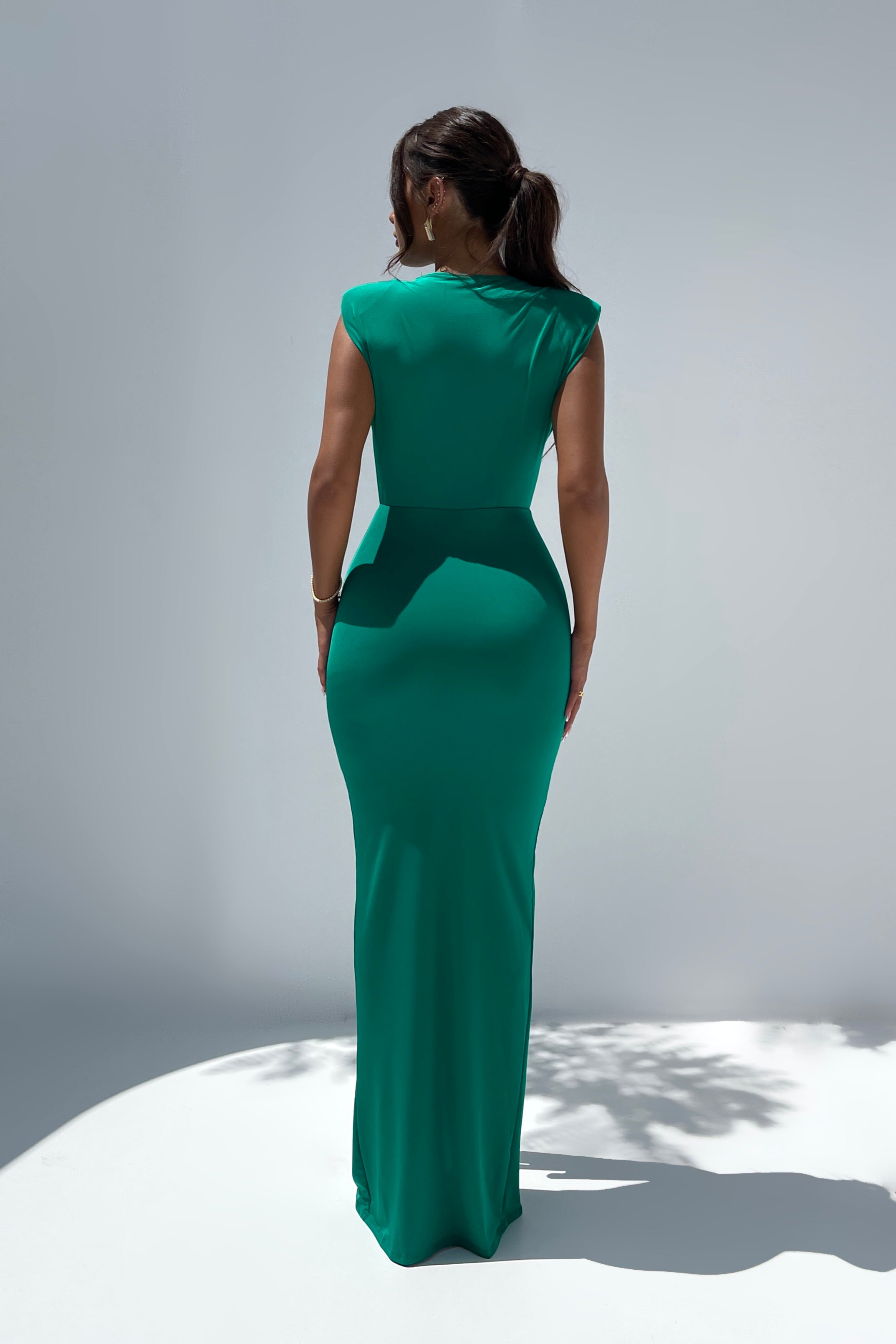 Orsa Kelly Green Dress