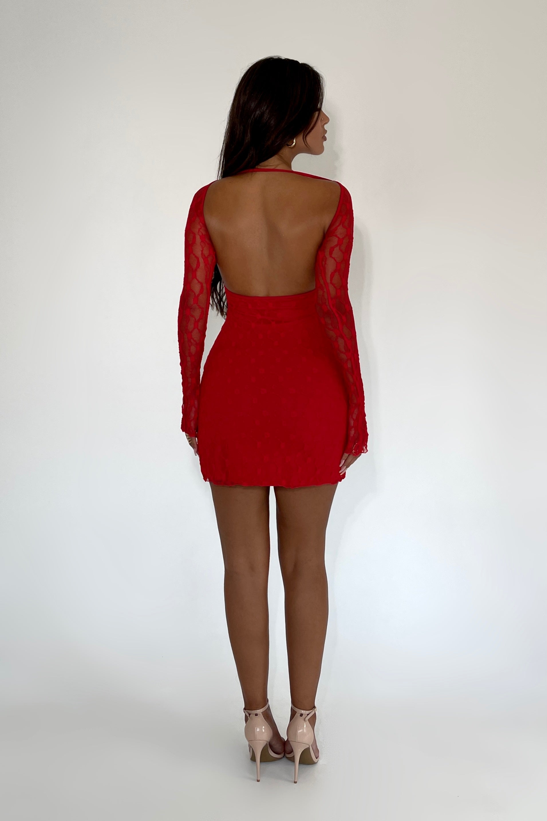 Monica Red Dress