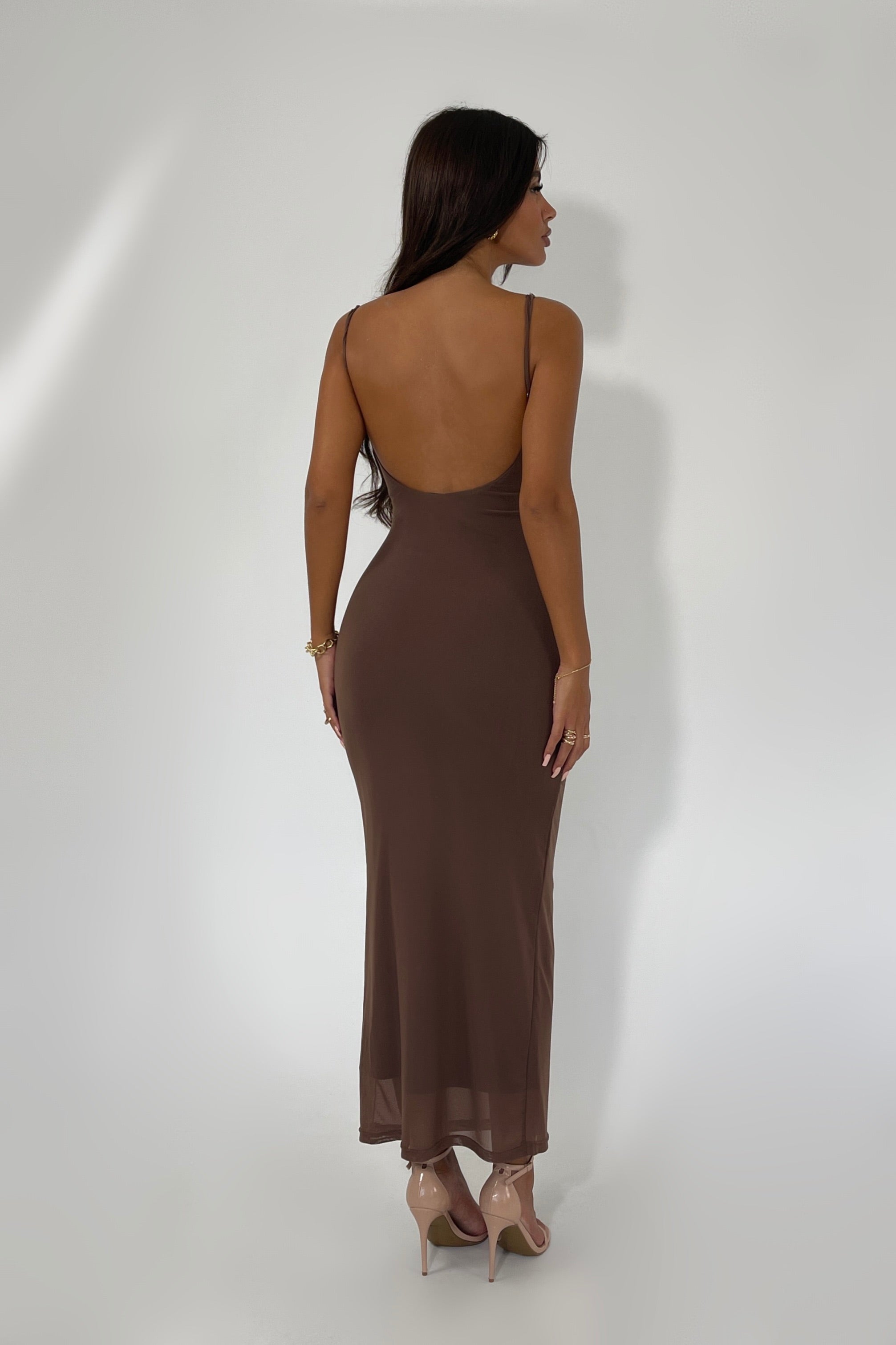 Lua Brown Dress