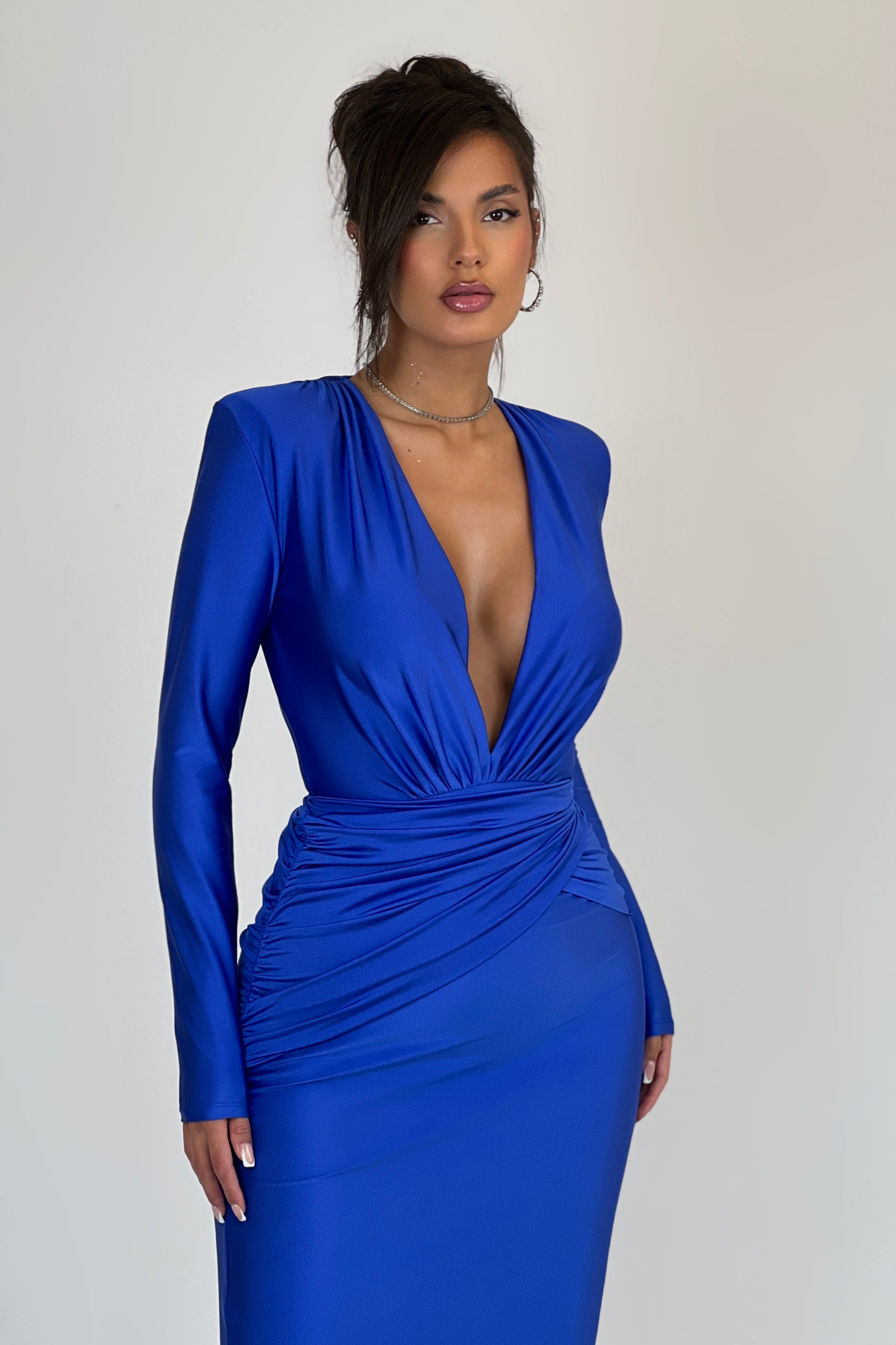 Arabella Royal Blue Dress