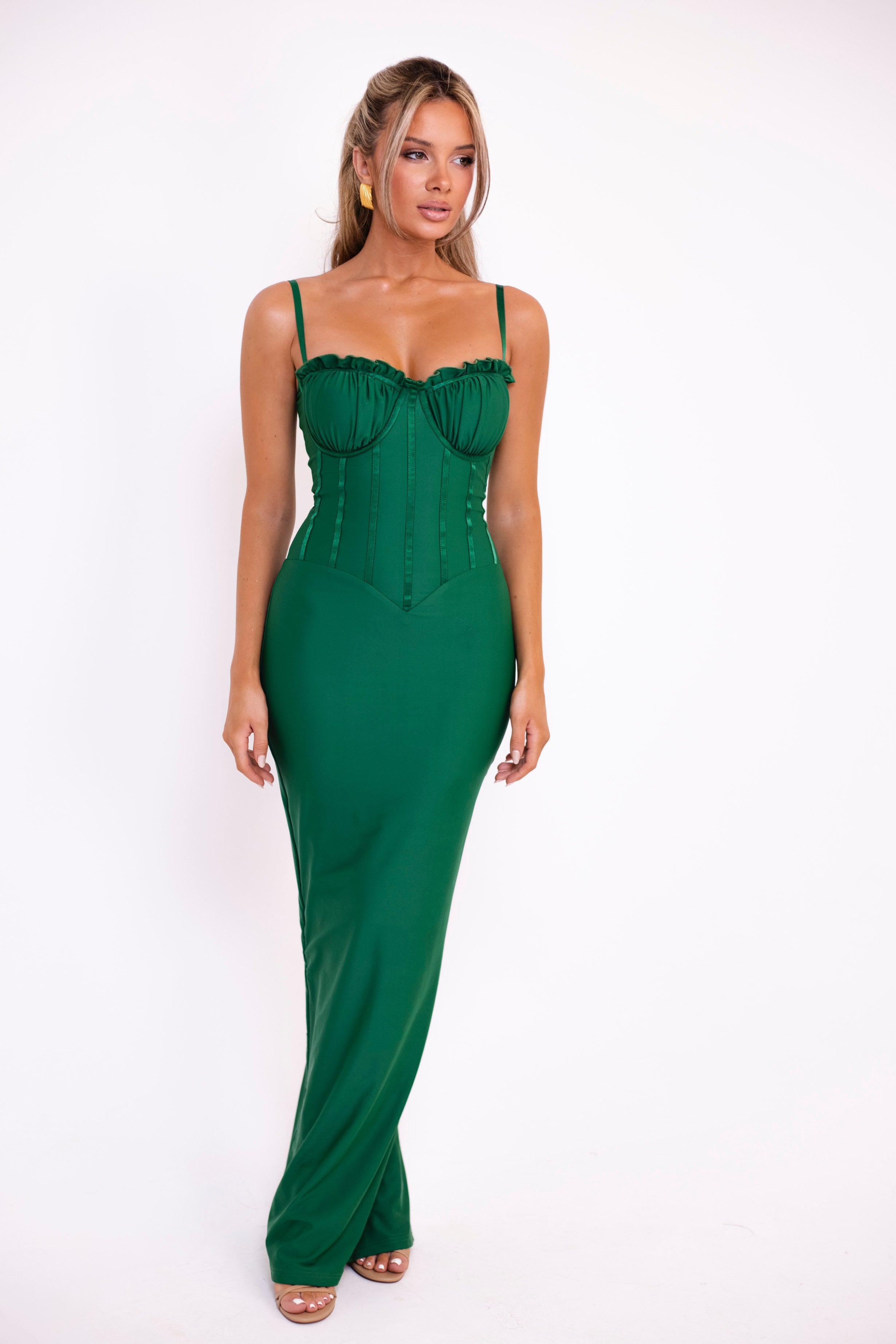 Ledia Green Dress