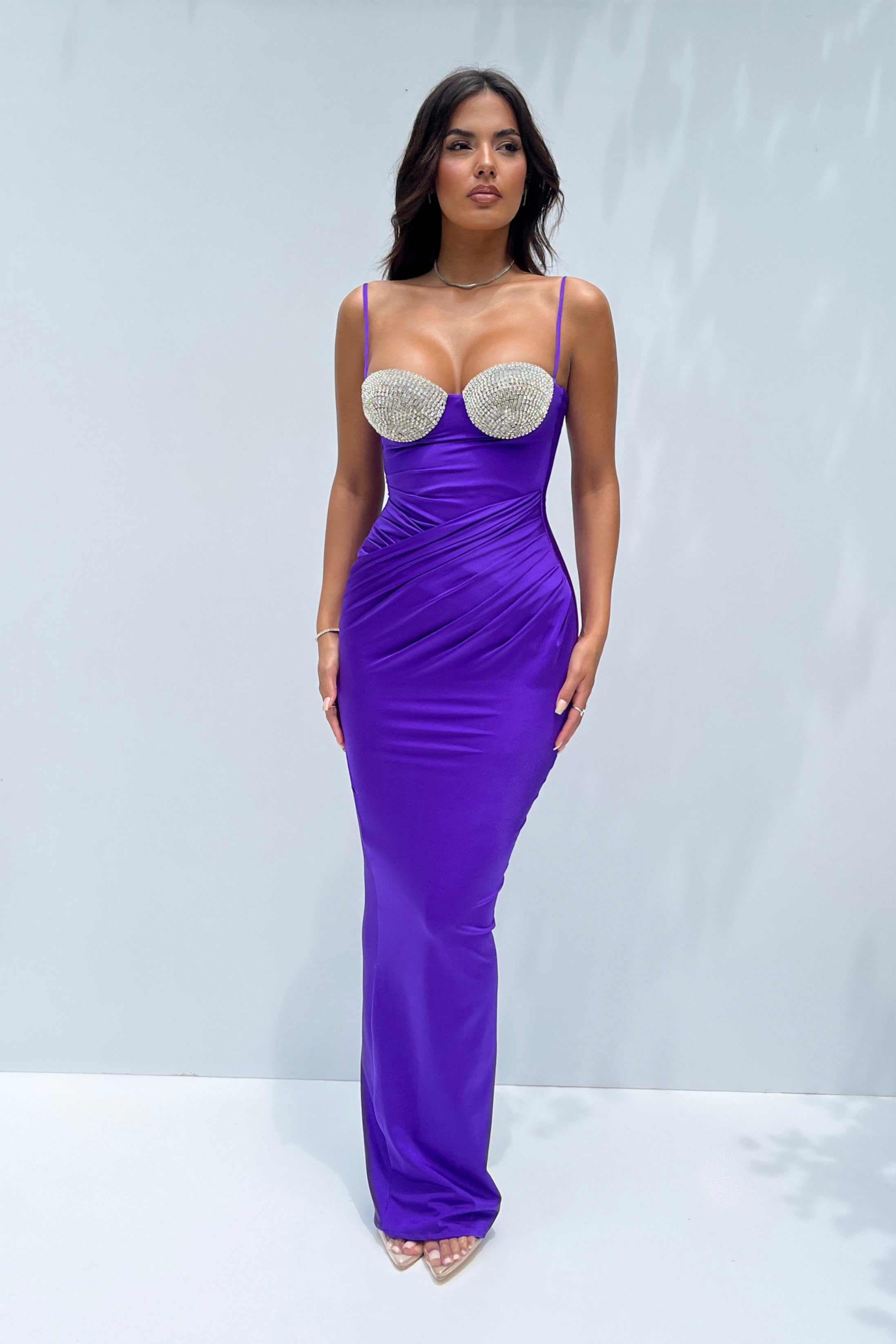 Lesia Purple Dress