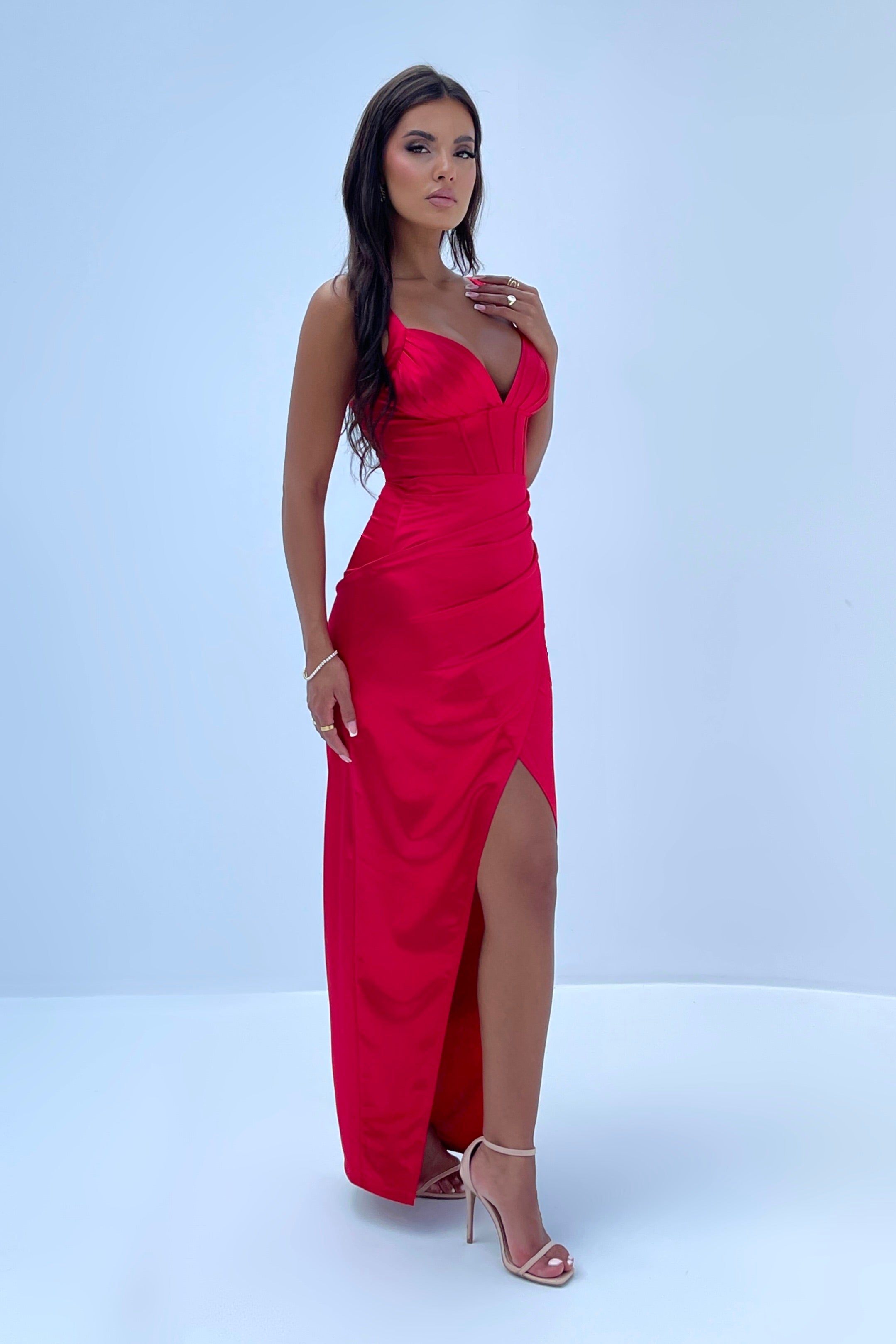 Liane Red Dress