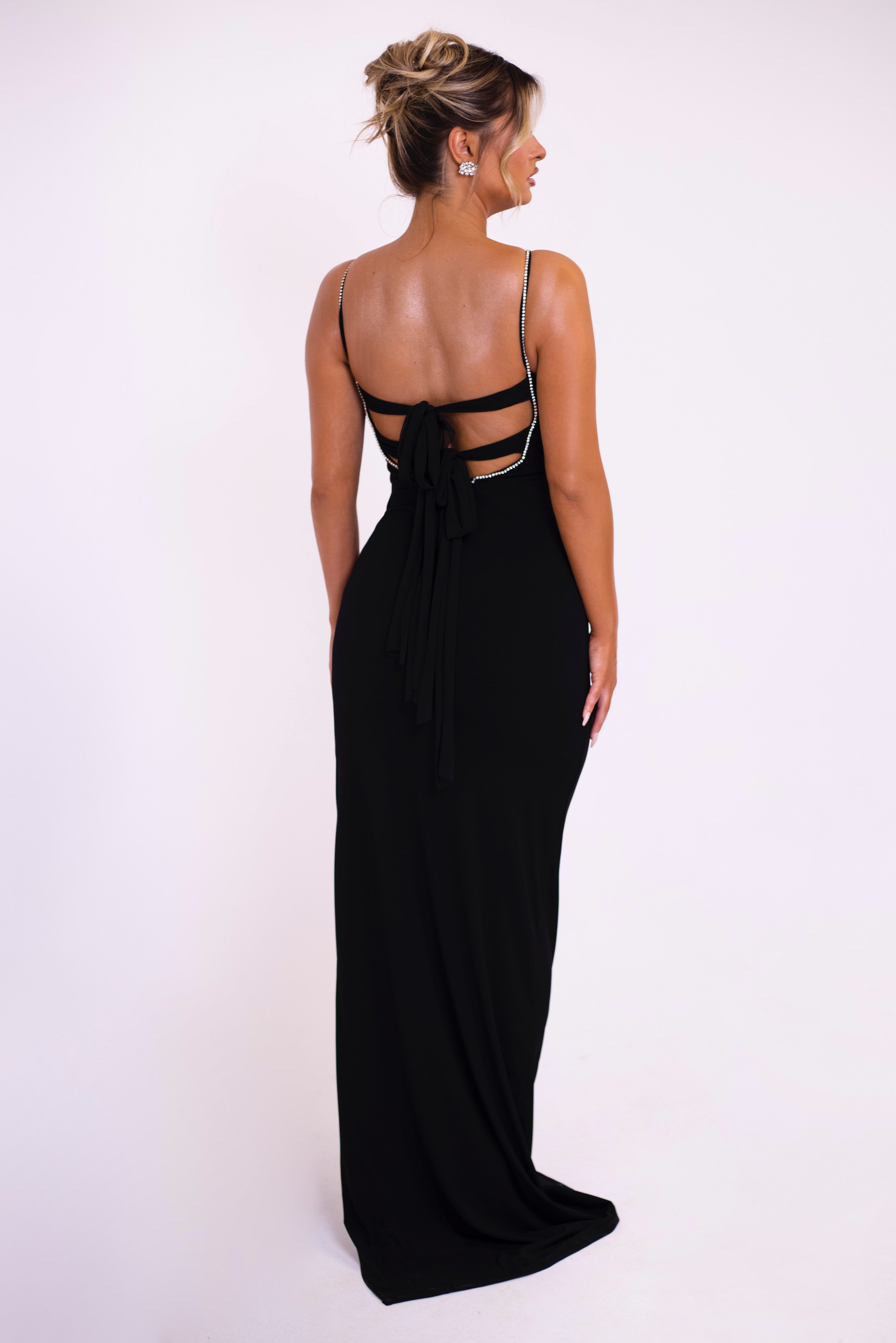 Liona Black Dress