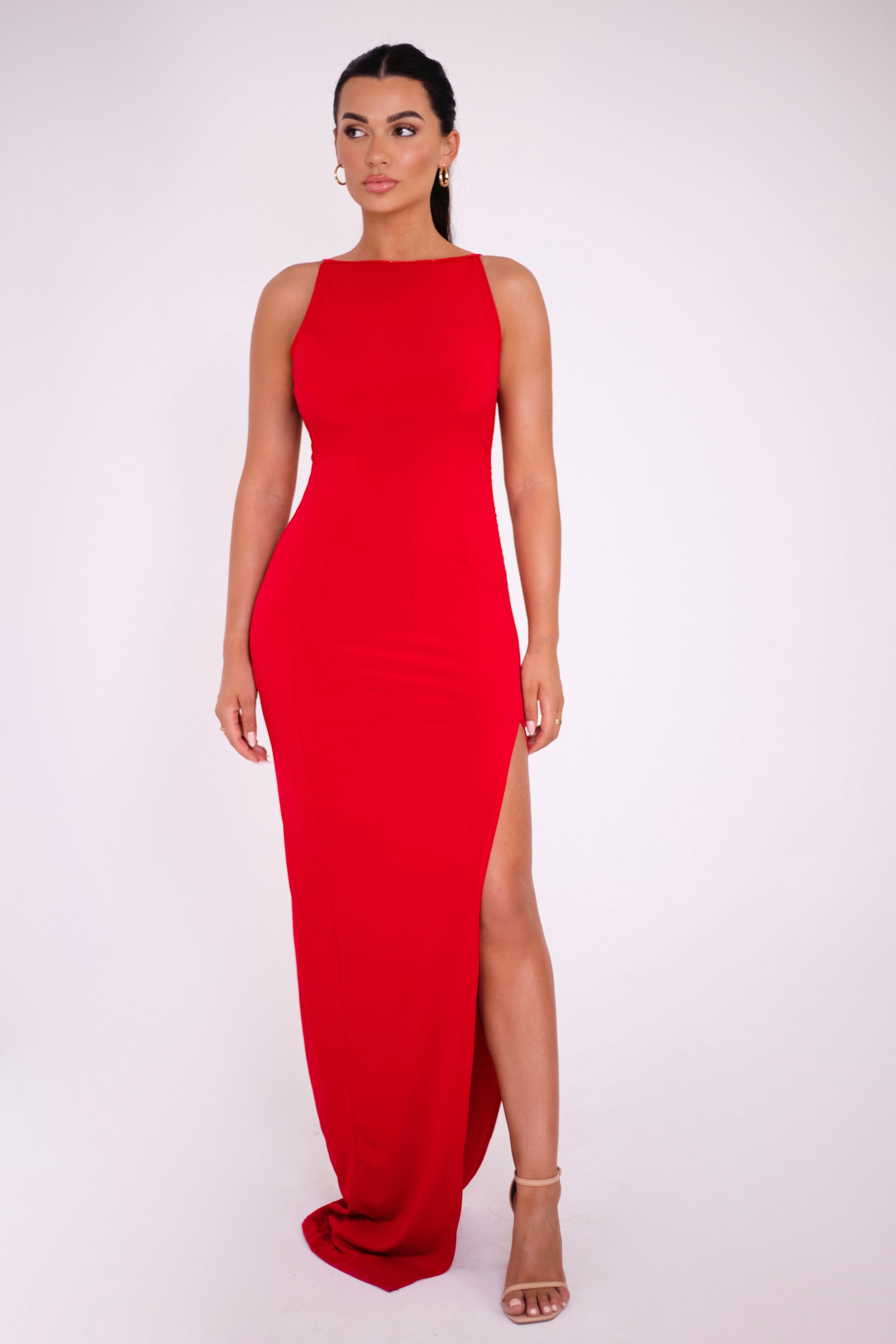 Liona Red Dress