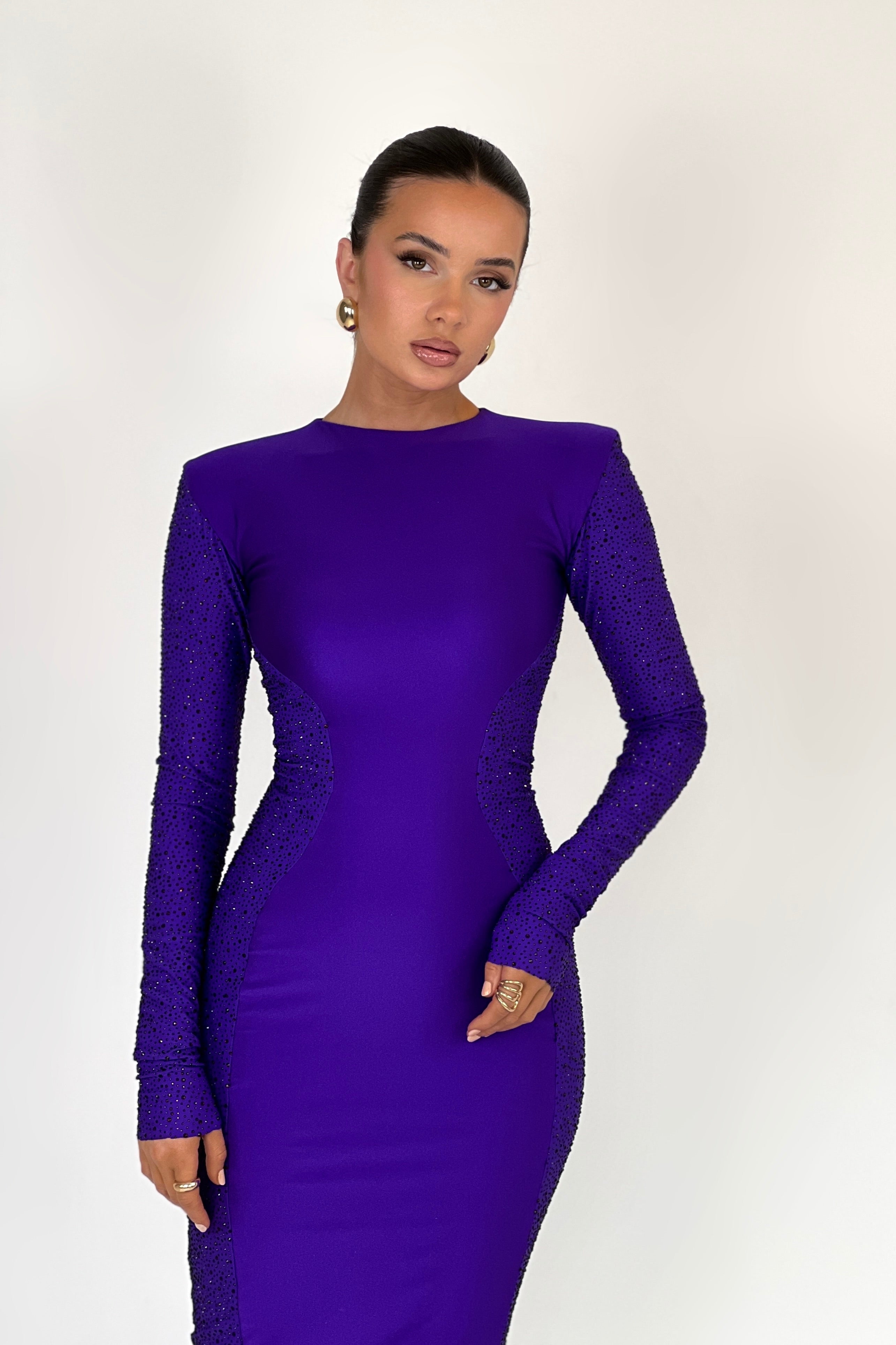 Lissie Purple Dress