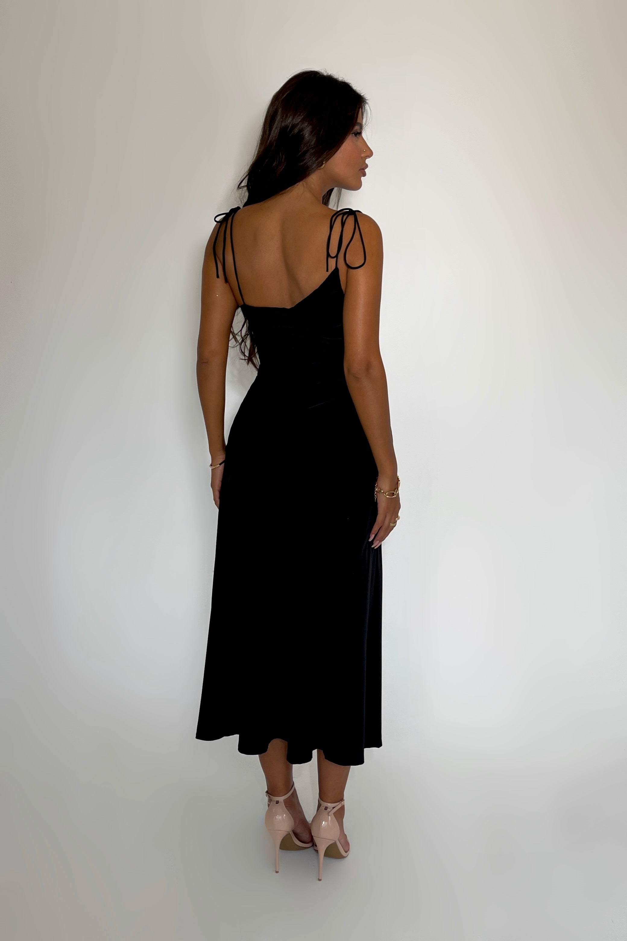 Loire Black Dress