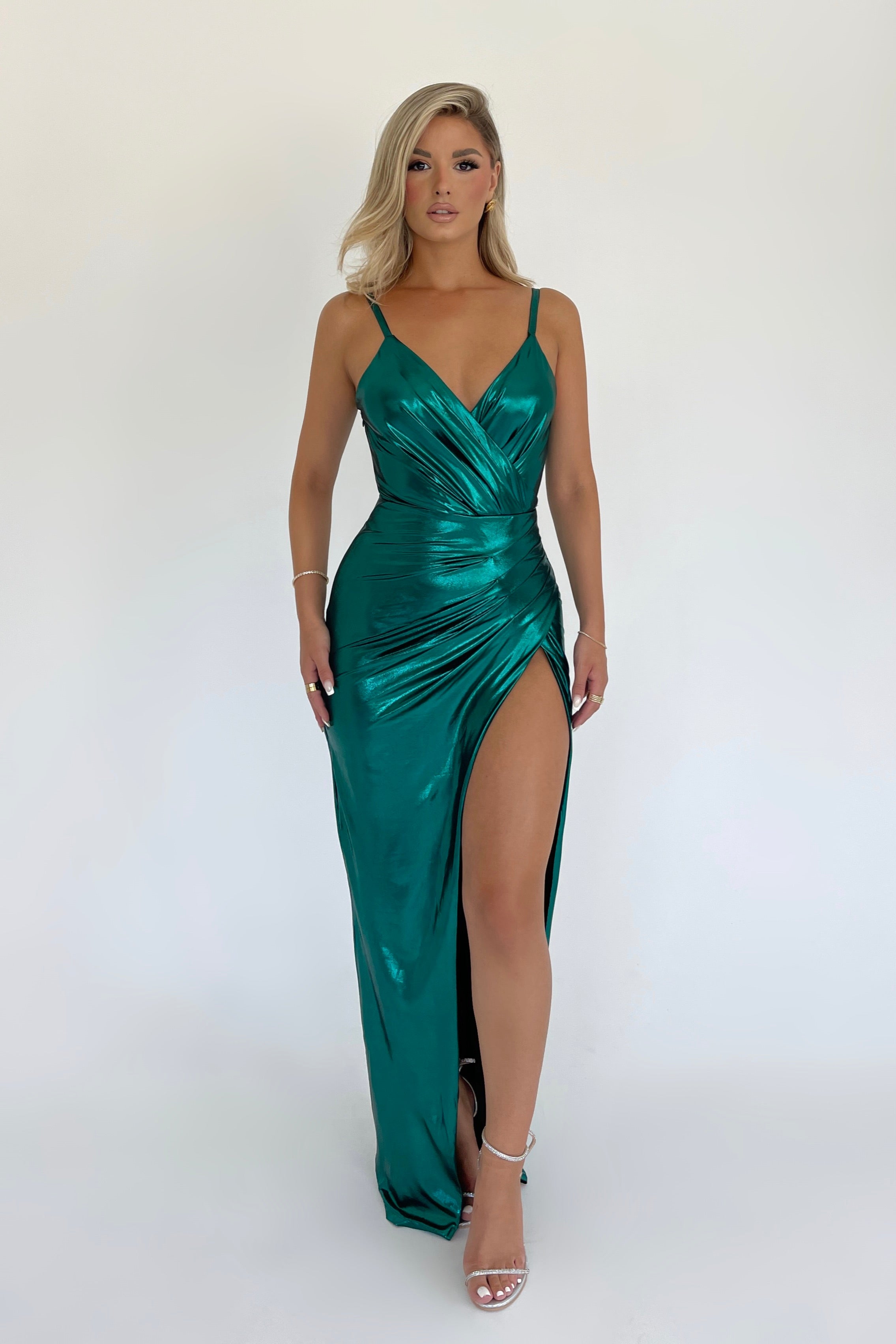 Luna Emerald Dress