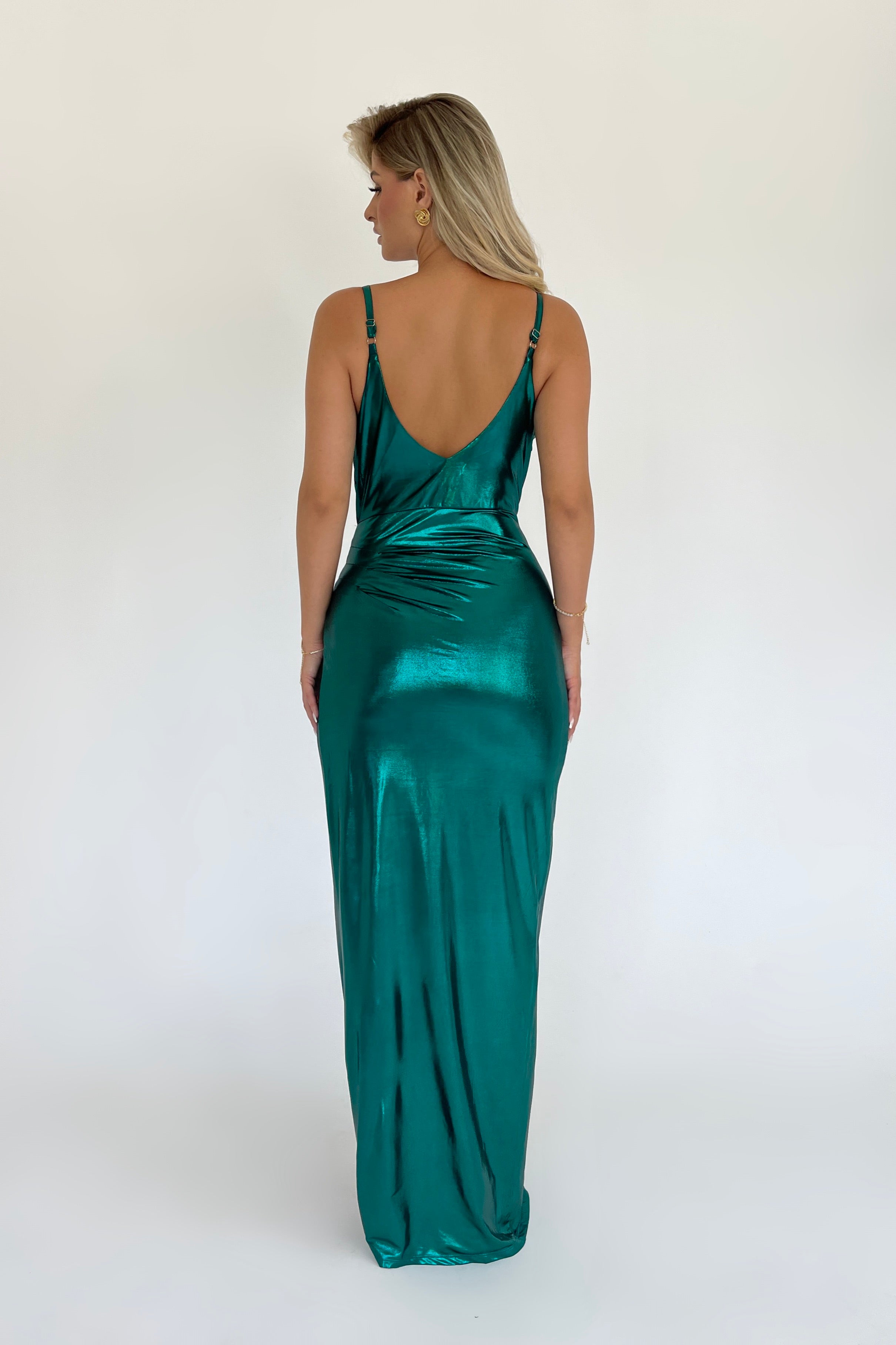 Luna Emerald Dress