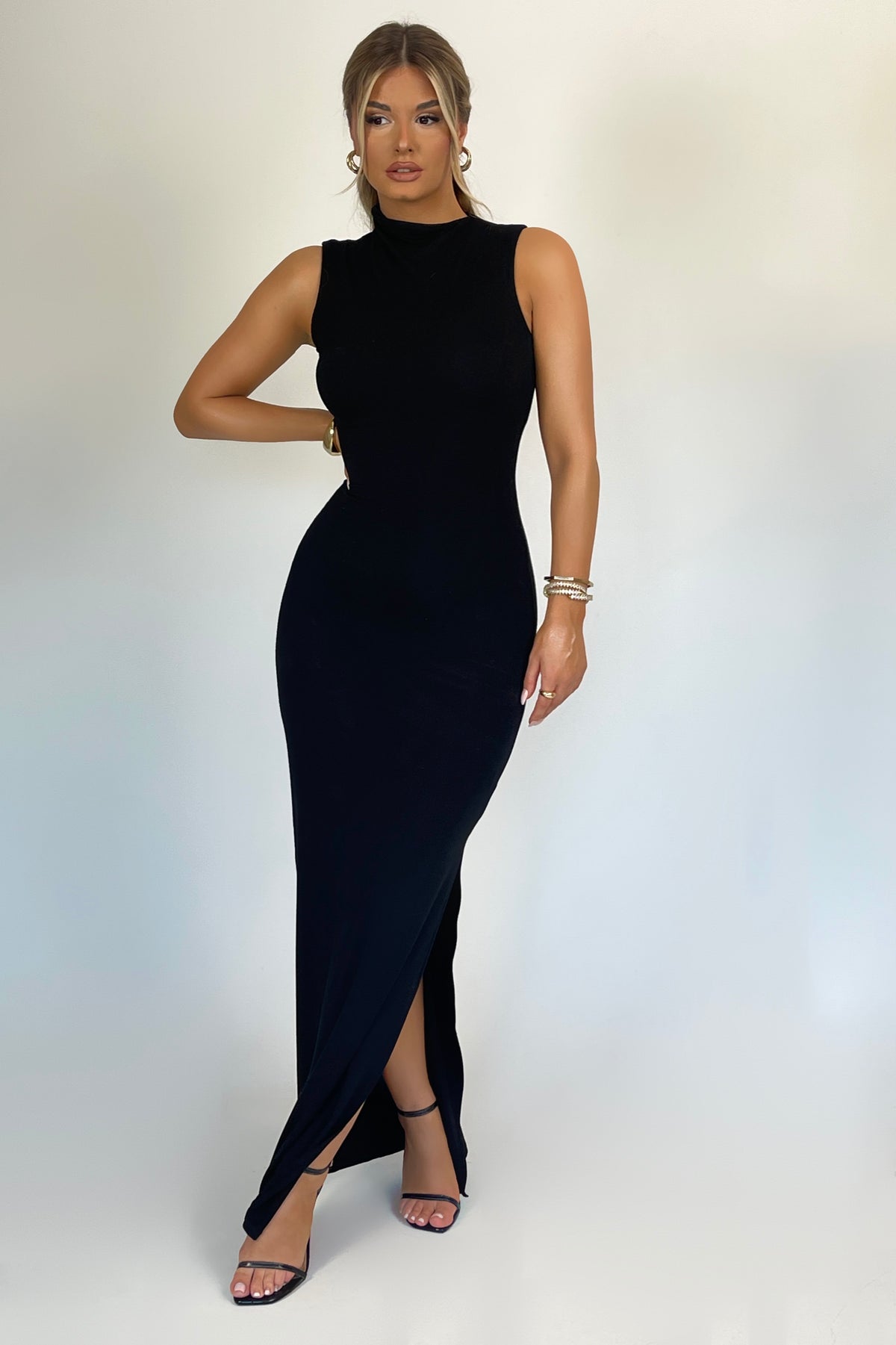 Maola Black Dress | Label Nue