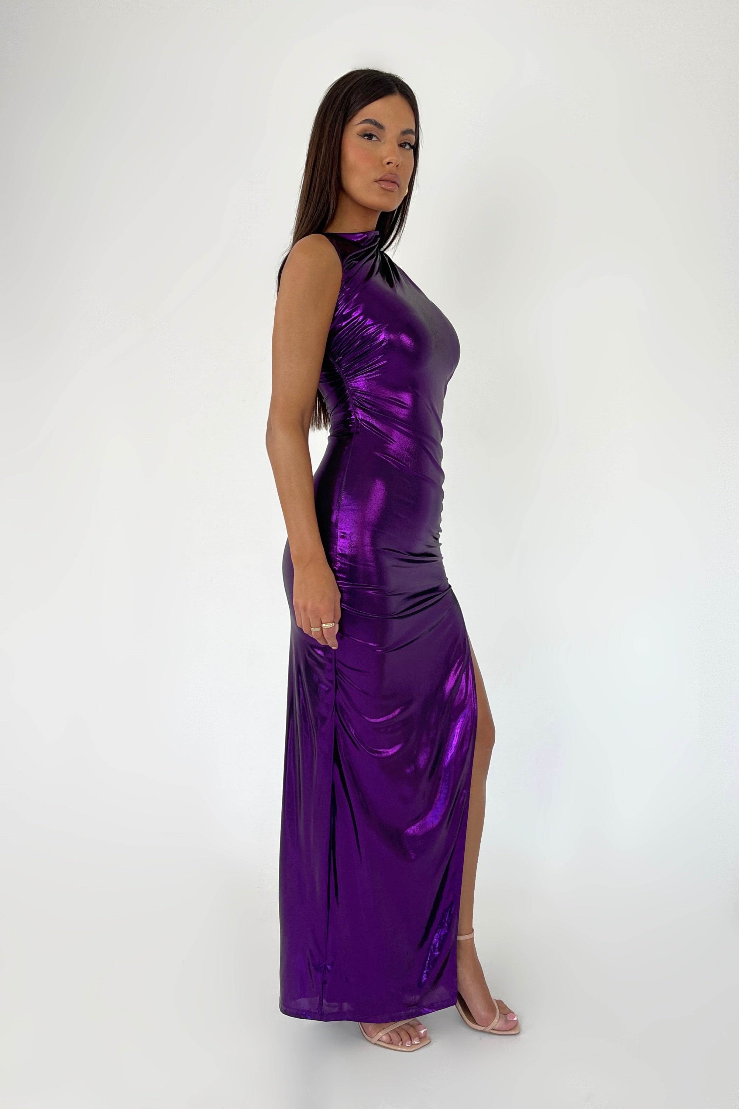 Marisol Purple Dress