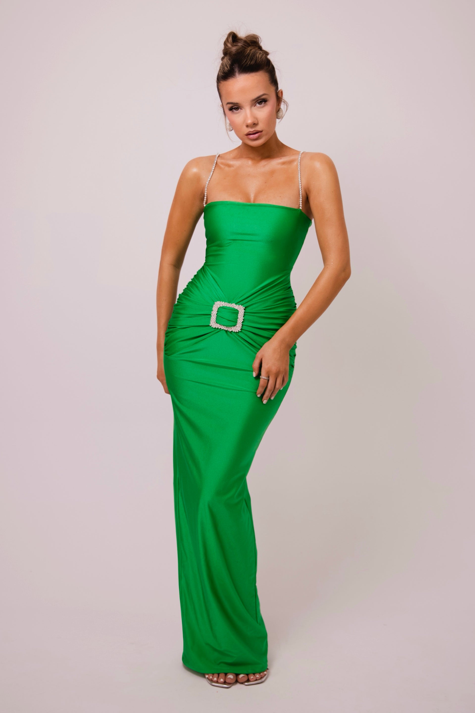 Naiya Green Dress