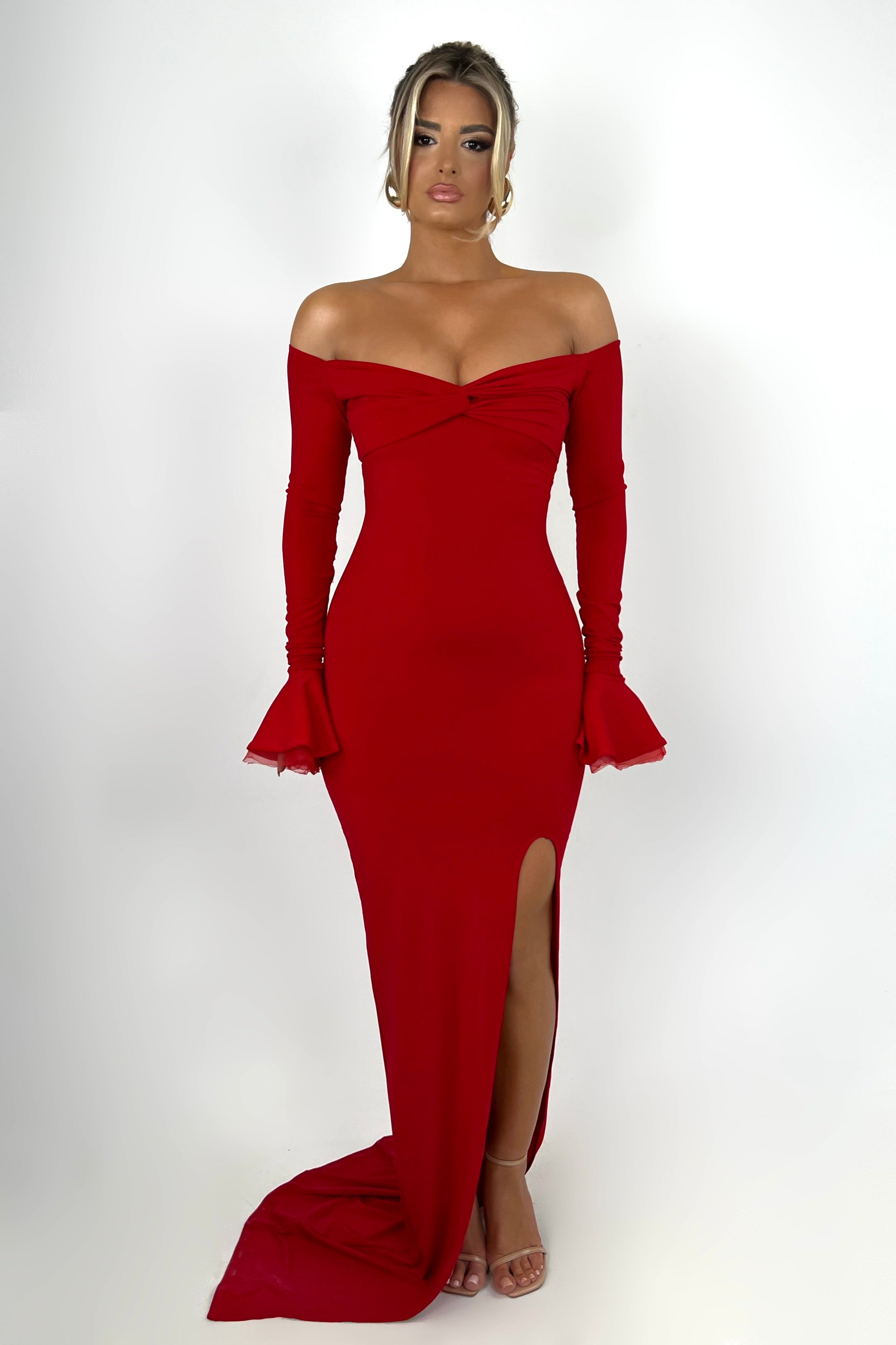 Riyana Red Dress