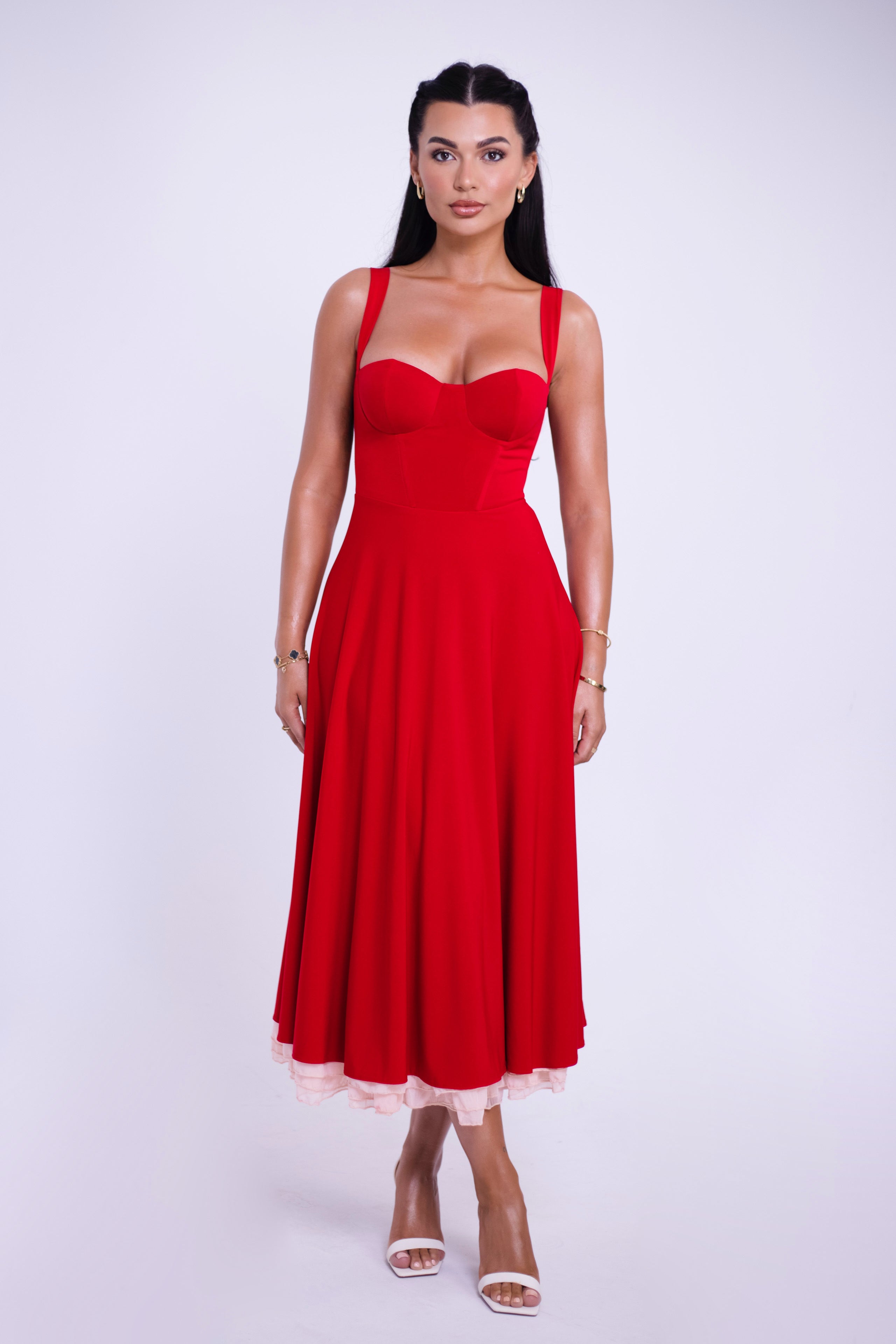 Sophie Red Dress