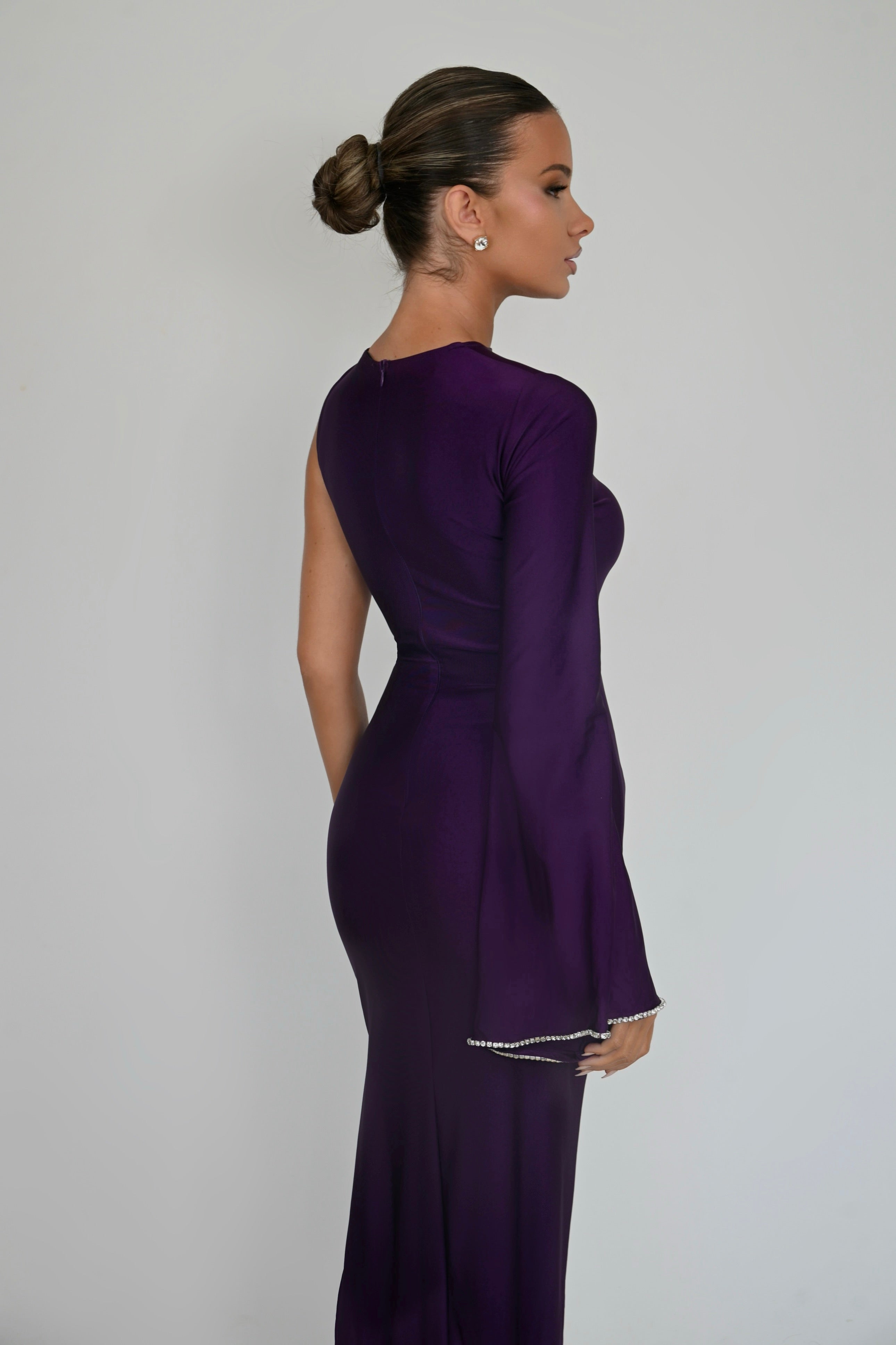 Sui Dark Purple Dress