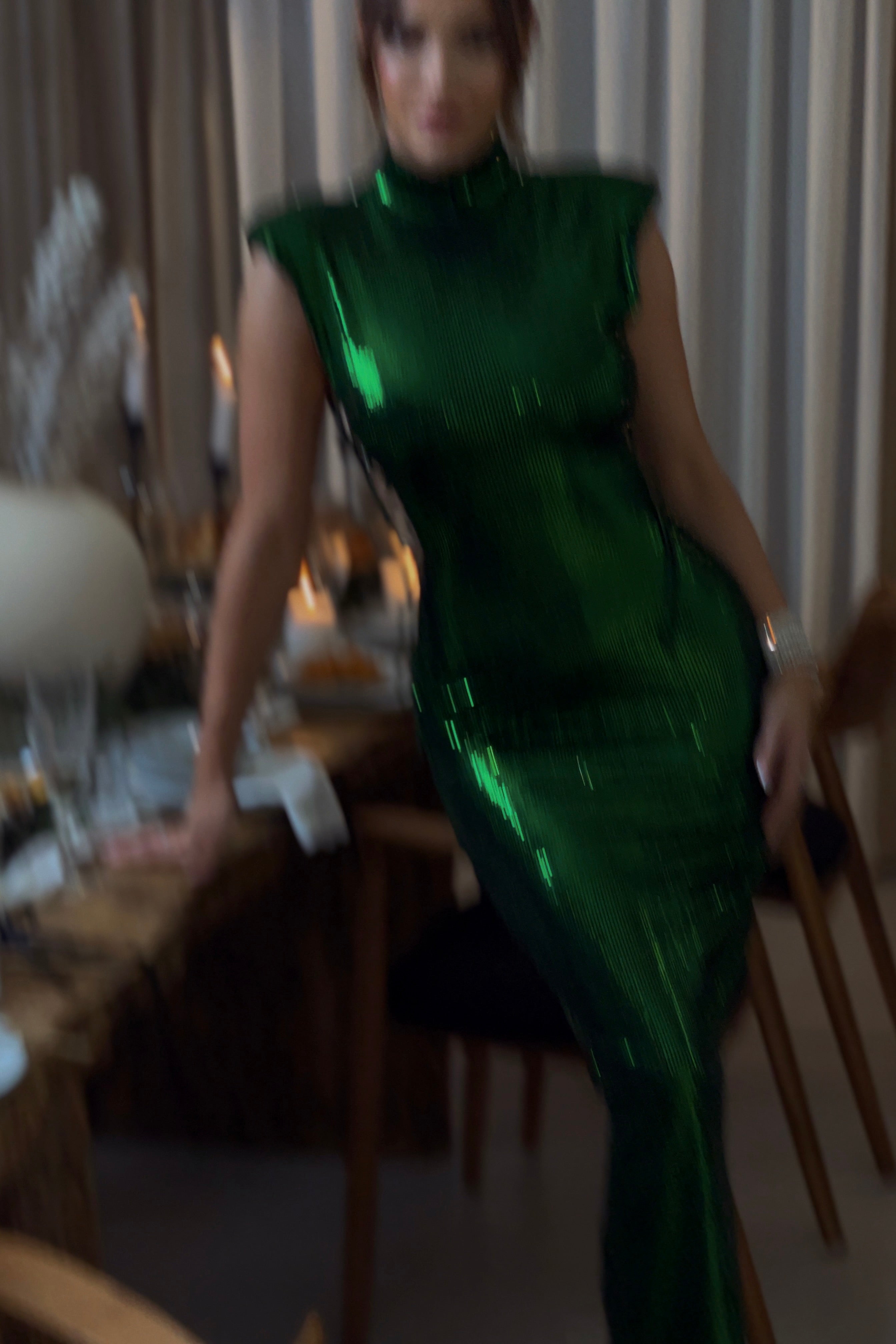 Jori Emerald Dress