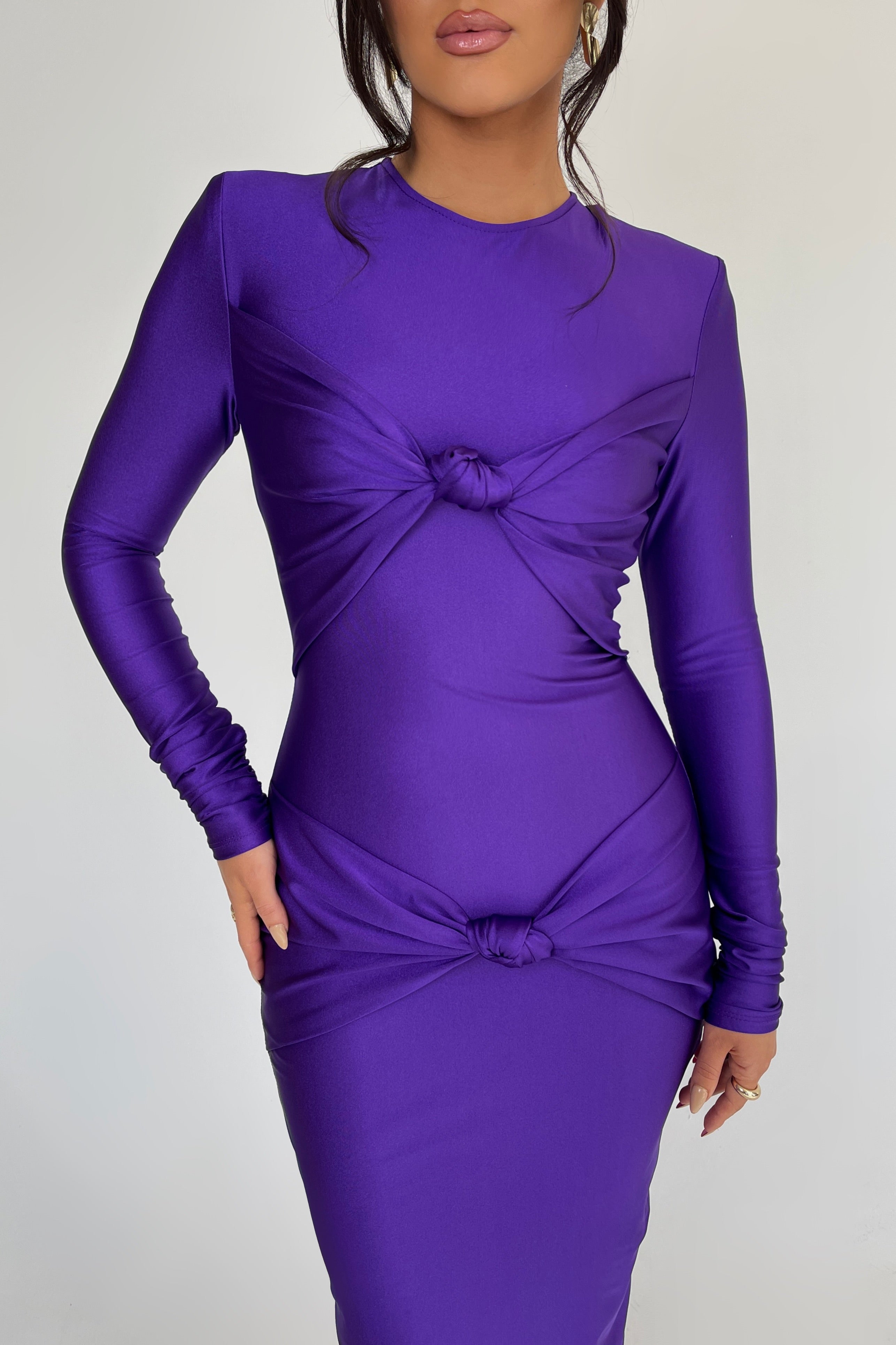 Veronica Purple Dress