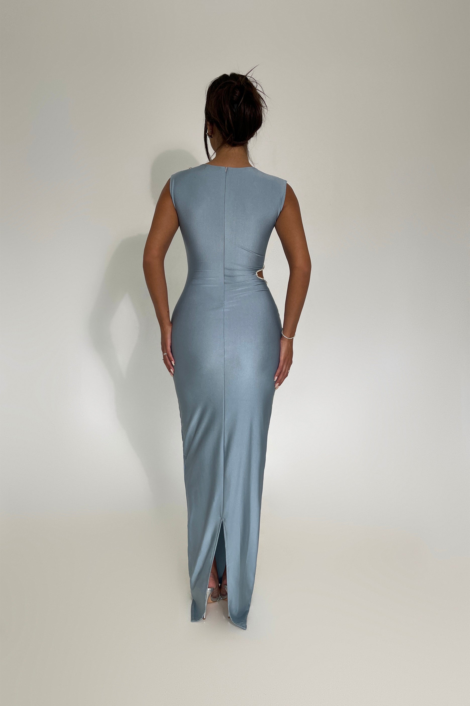 Ziana Silver Dress