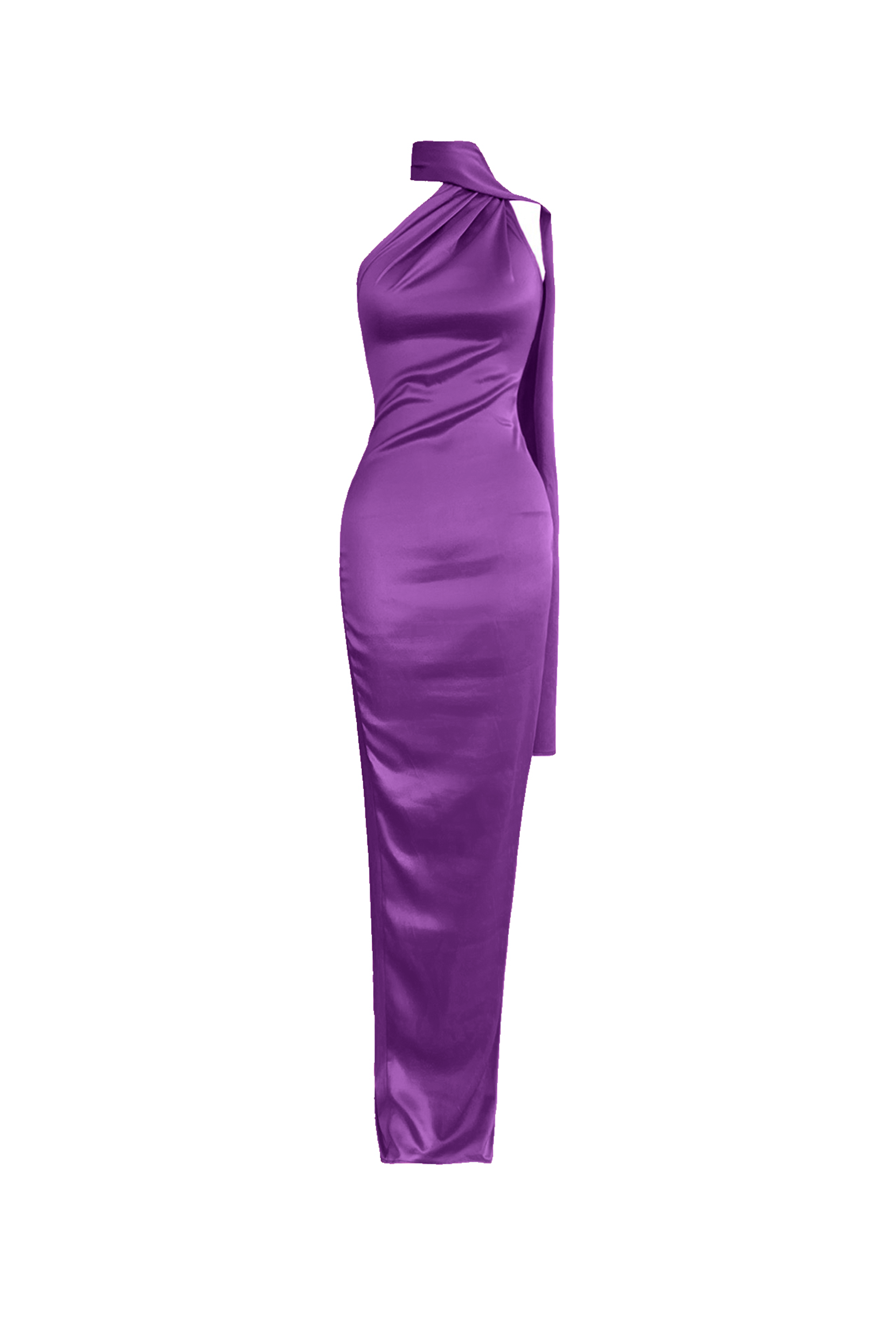 Zonia Purple Dress
