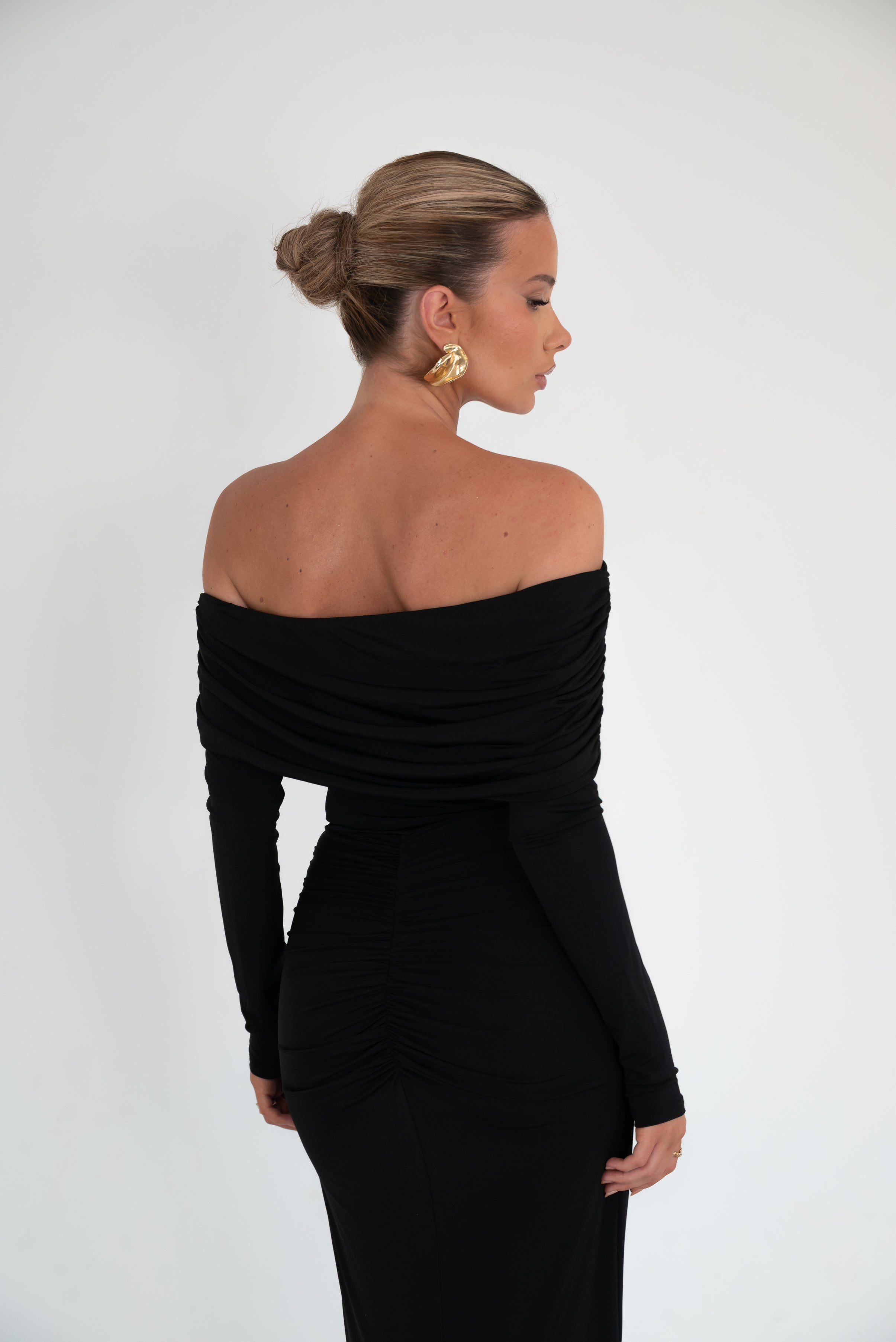 Ersana Black Dress