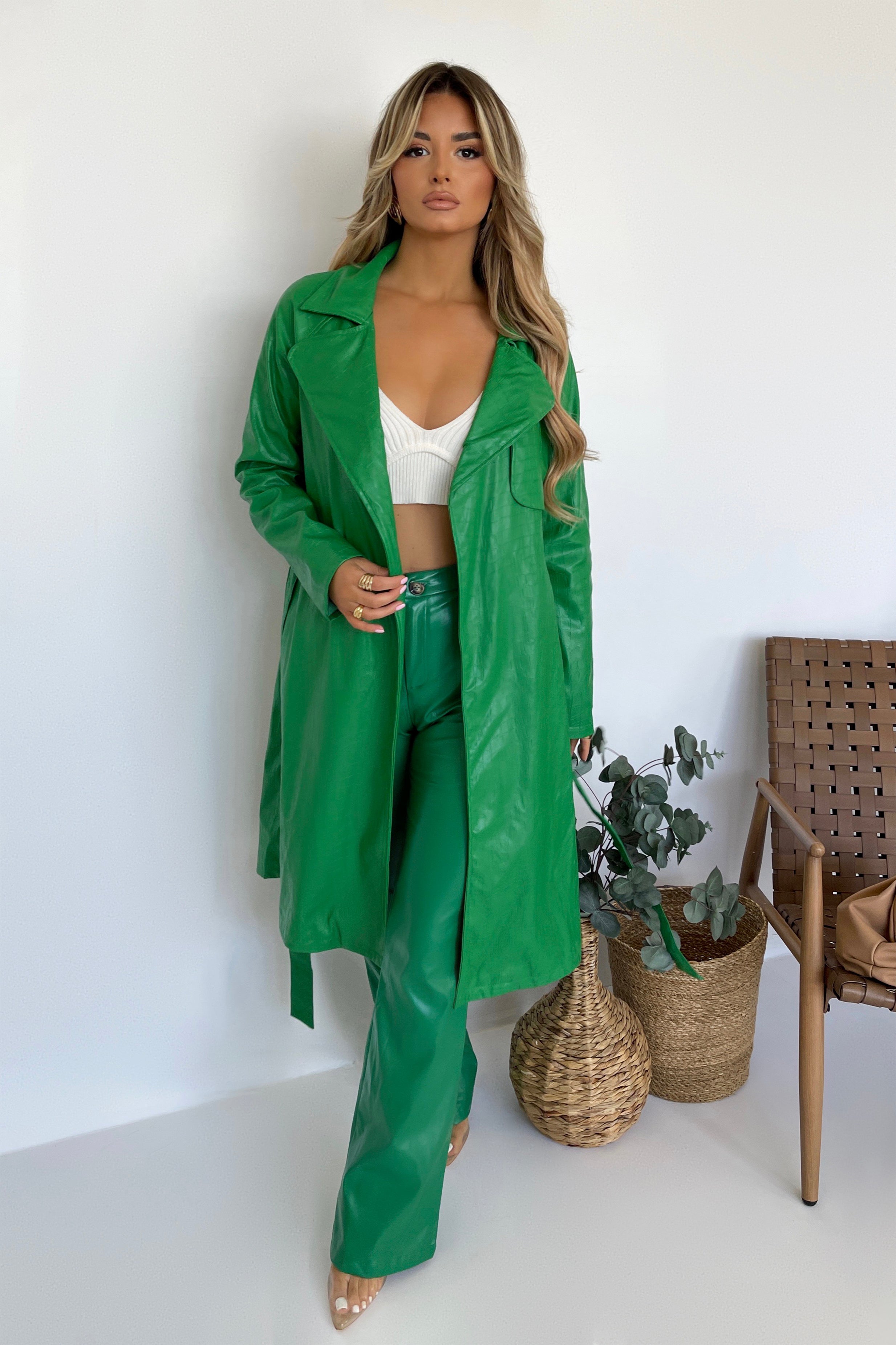 Mita Green Coat